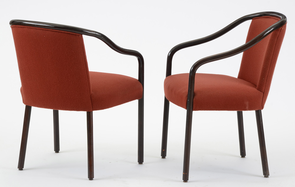 Pair of Taylor Chair Company Bentwood Arm Chairs