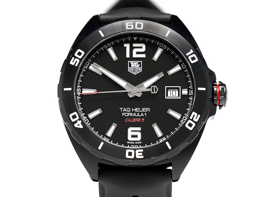 NEW Tag Heuer Formula 1 Caliber 5 41mm Automatic " Full Black" Edition Wristwatch