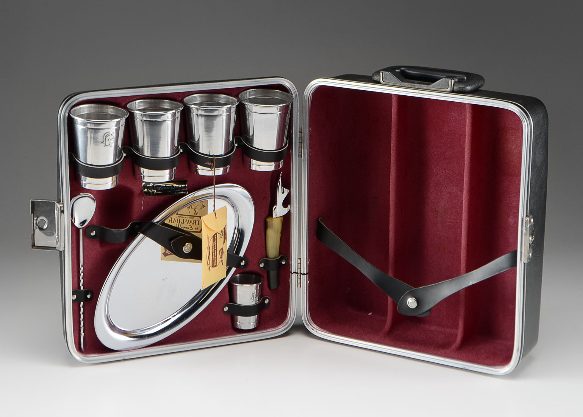 1960s Executair 707 By Ever-Wear Traveling Bartender Kit