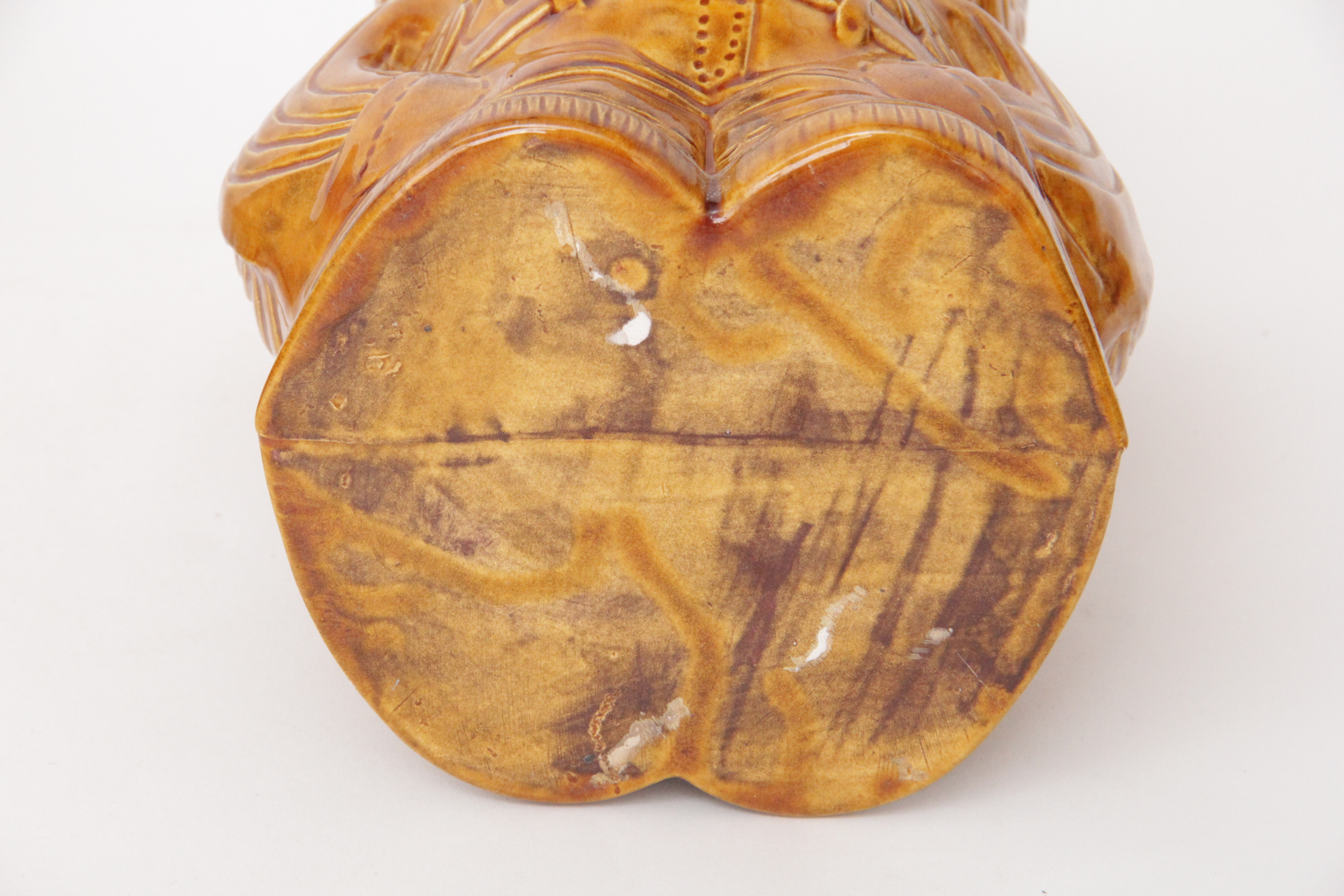 Vintage Duo of 1970s Era Ceramic Owls