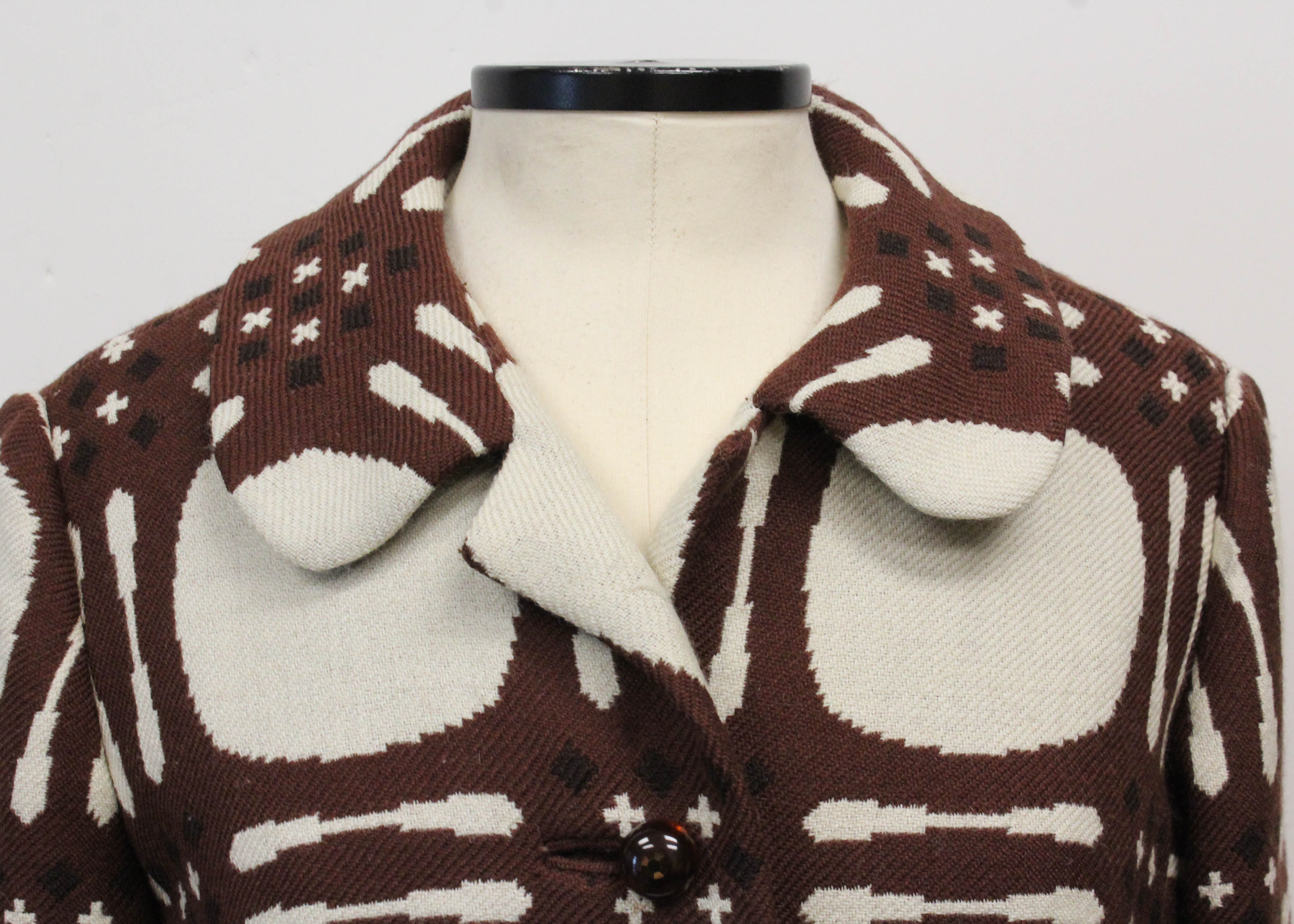 Davidson's Monochrome Plaid Winter Coat