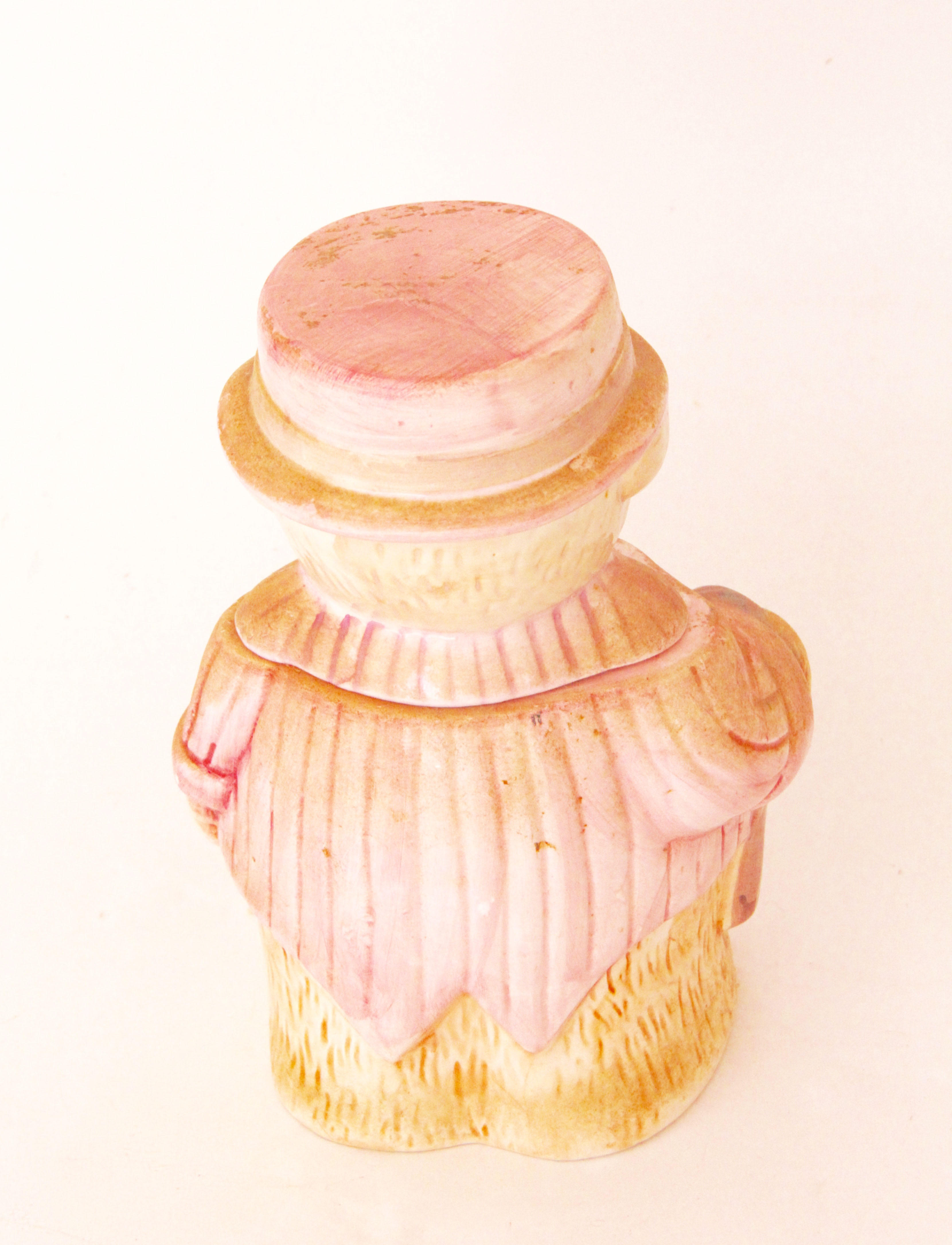 Vintage Pair of Mr. and Mrs. Teddy Bear Cookie Jars