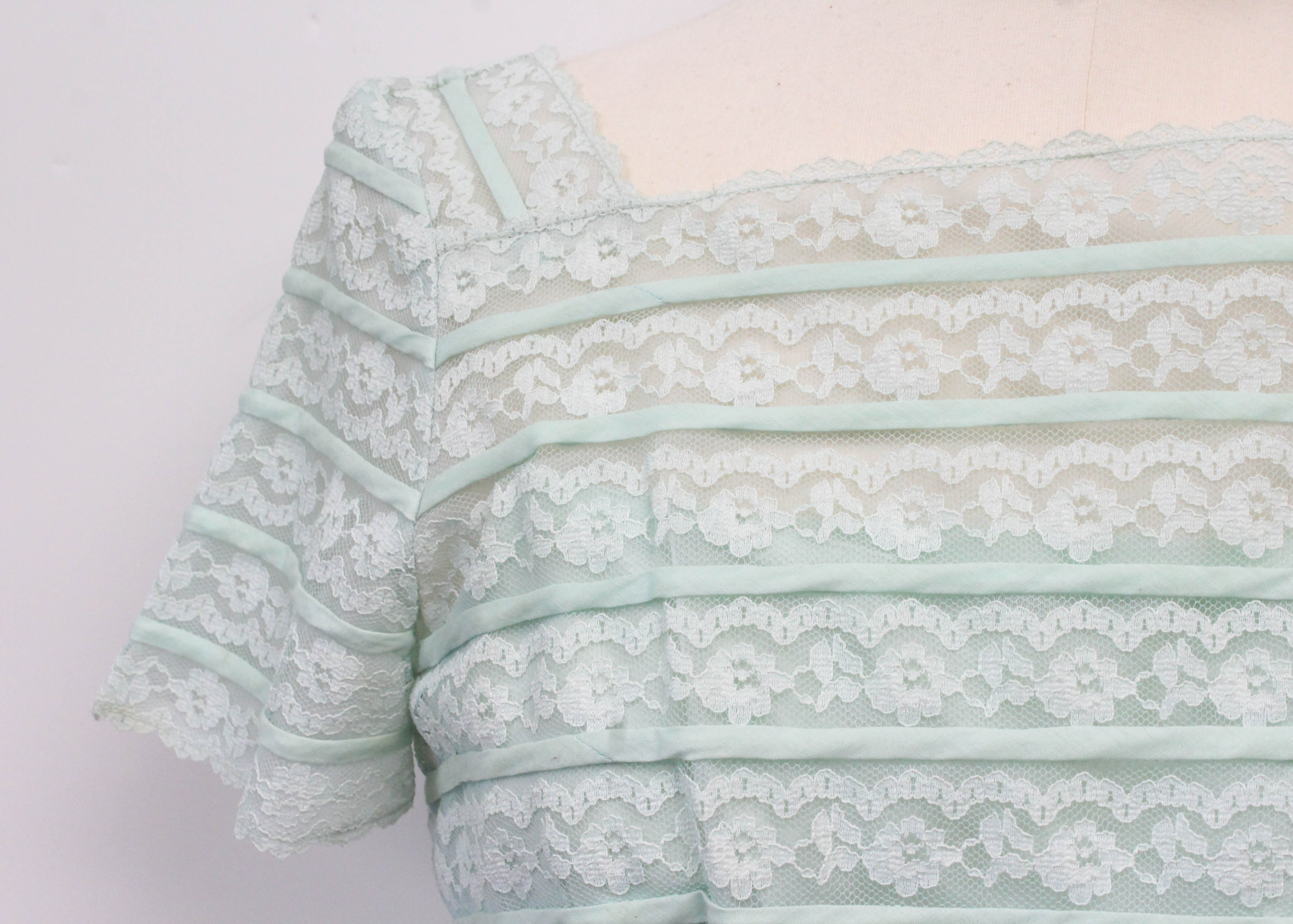 Pair of Vintage Lace Dresses