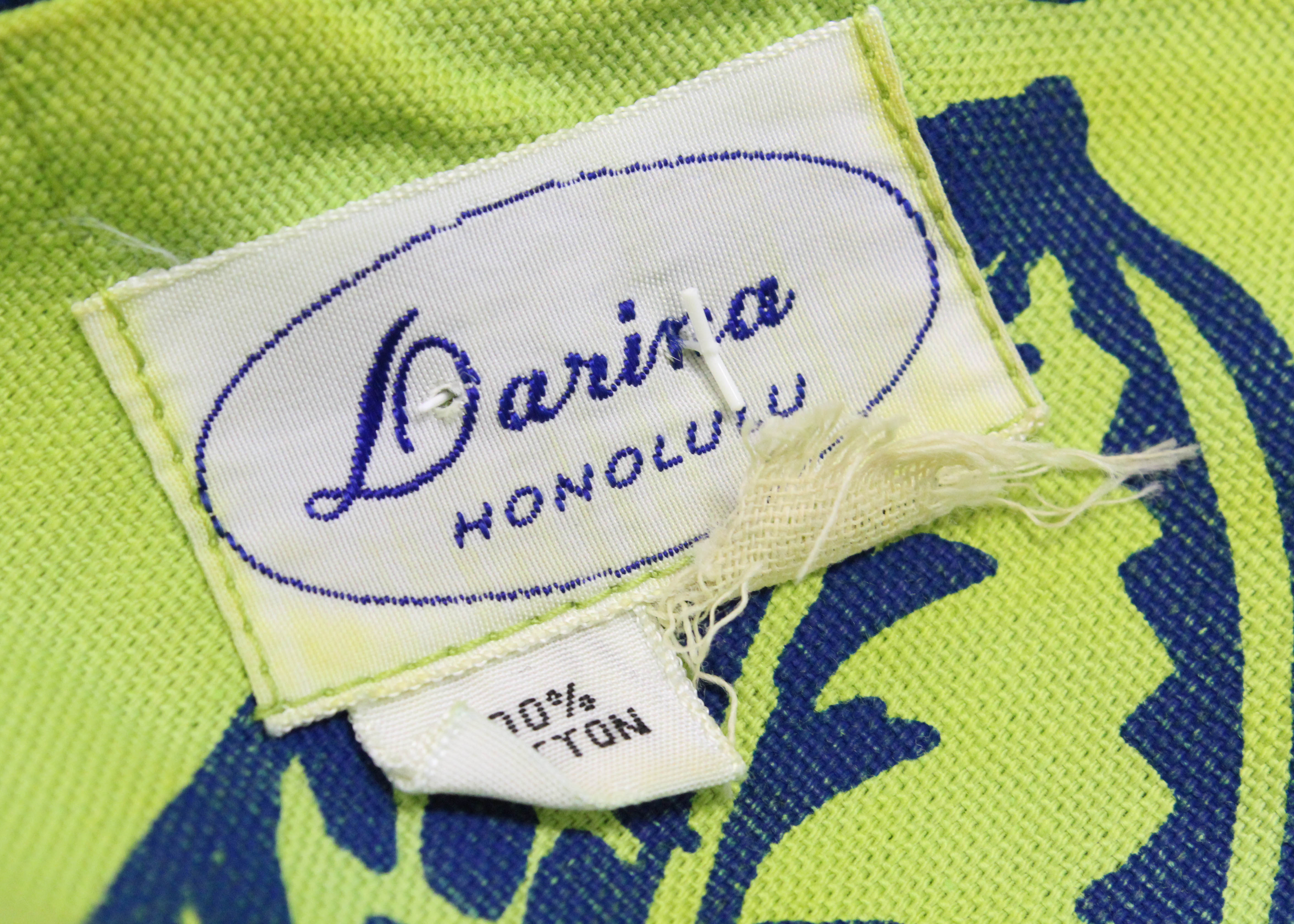 Darina of Honolulu Tiki Dress