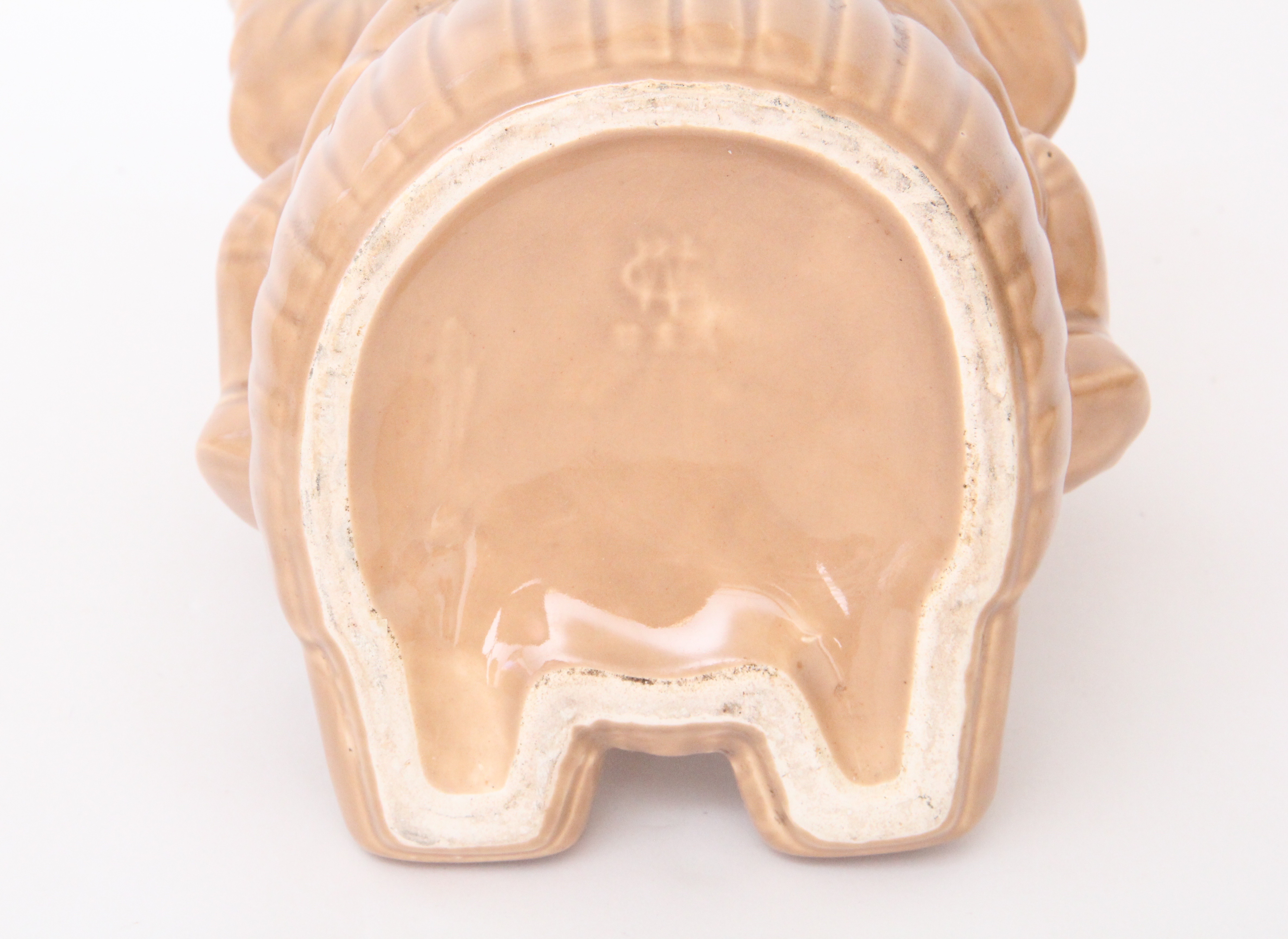 Vintage Pair of Ceramic Elephant Cookie Jars