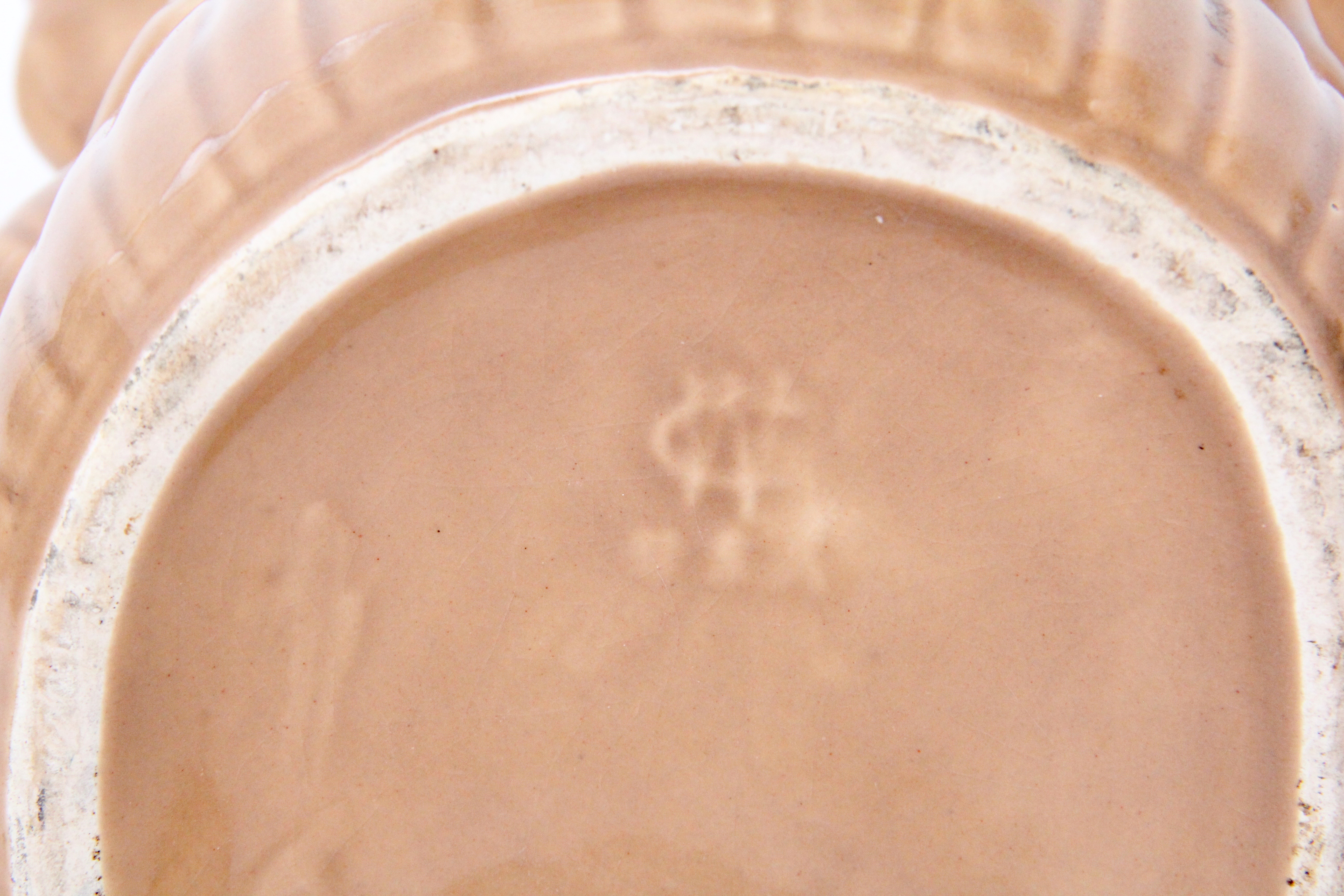 Vintage Pair of Ceramic Elephant Cookie Jars