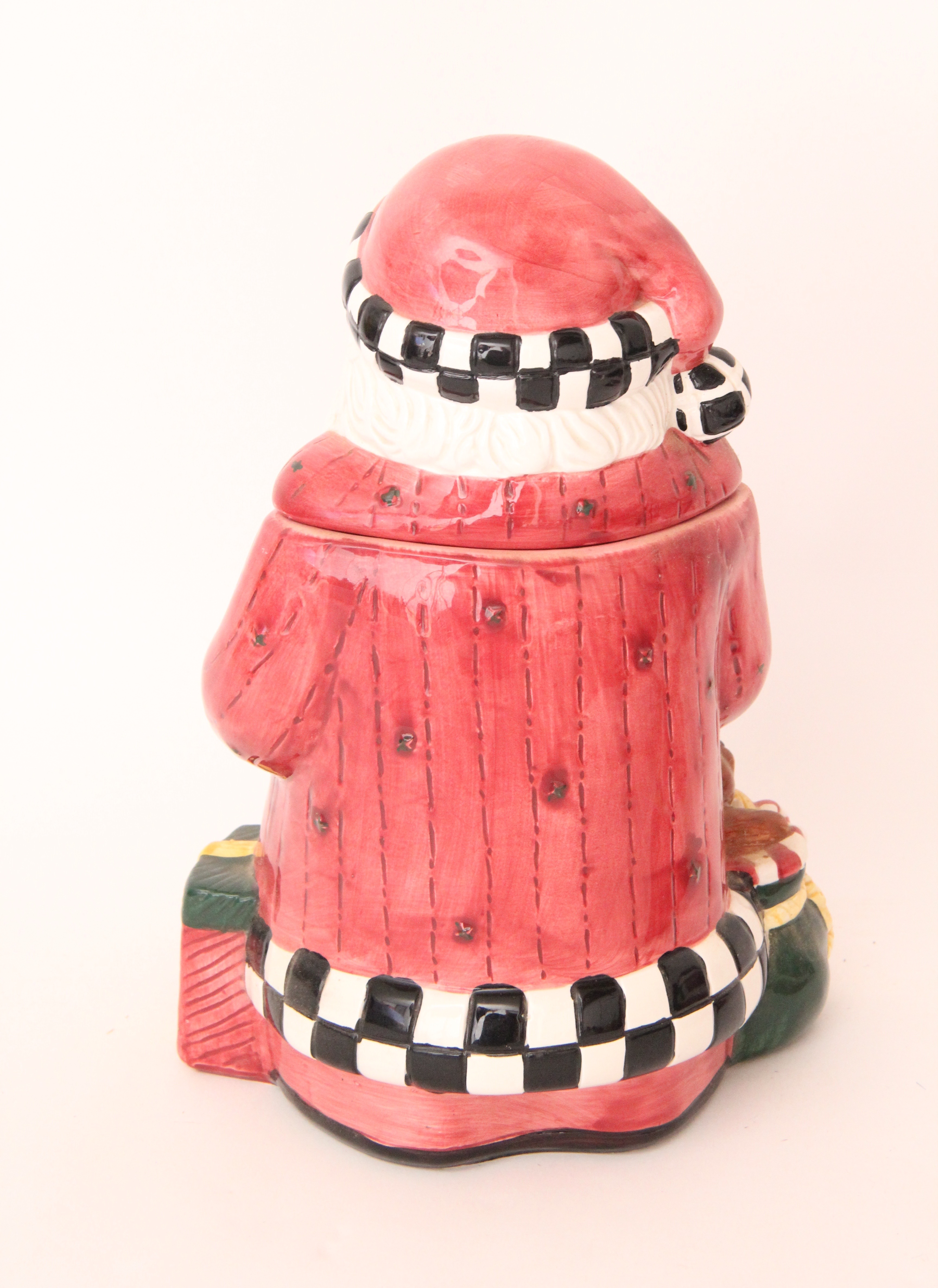 Three Vintage Santa Cookie Jars