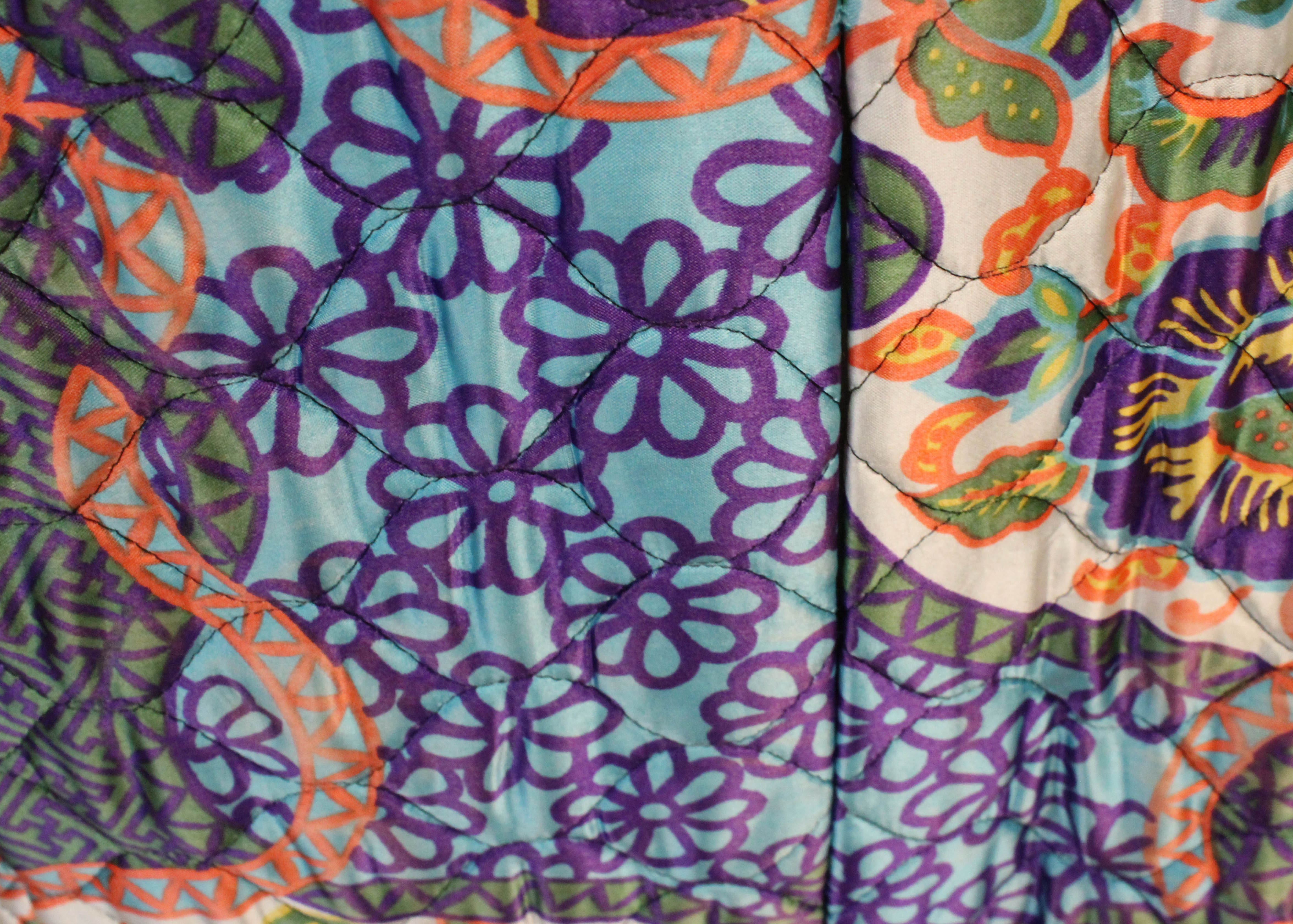 1960s Nylon Lounge Dress