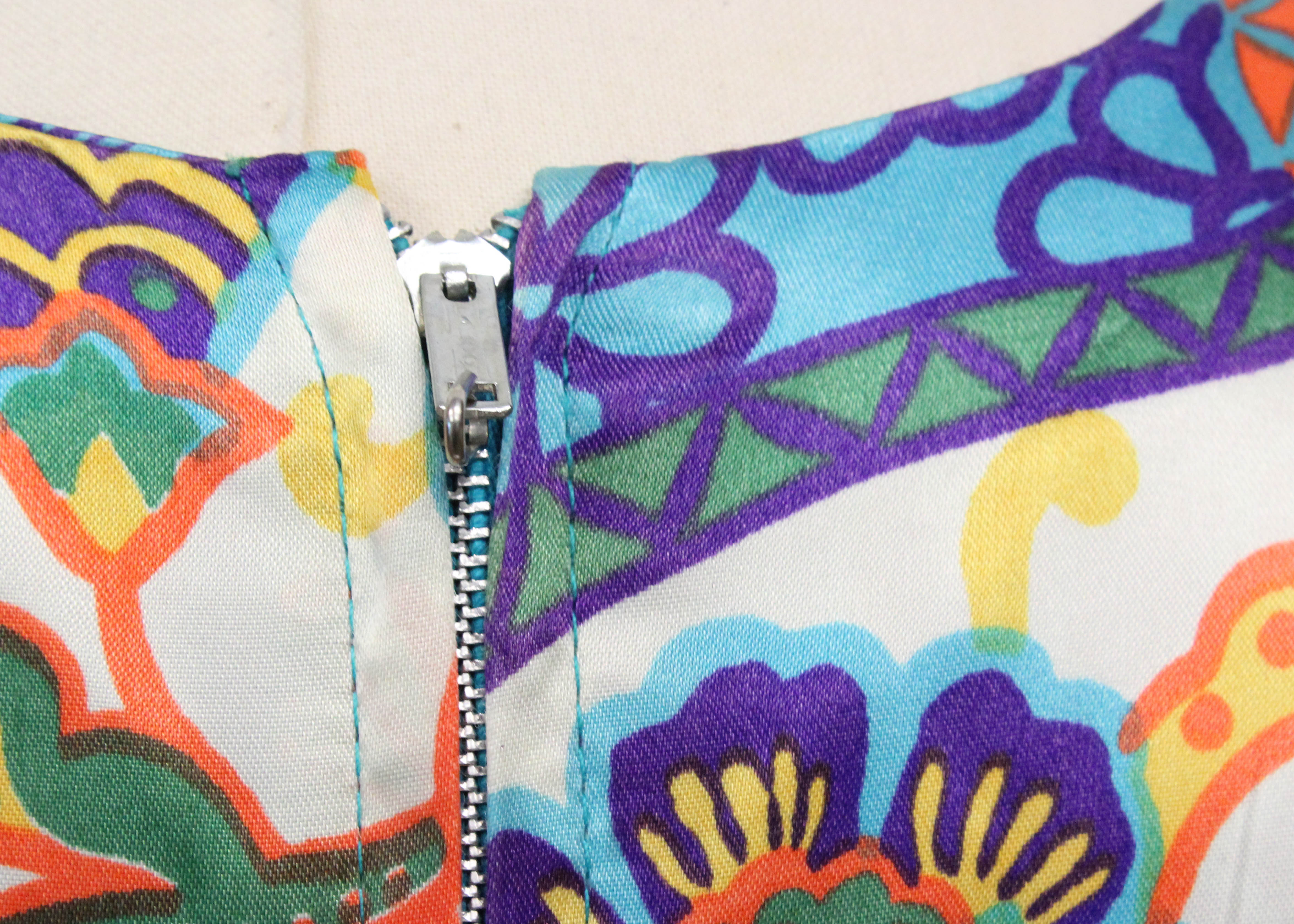 1960s Nylon Lounge Dress