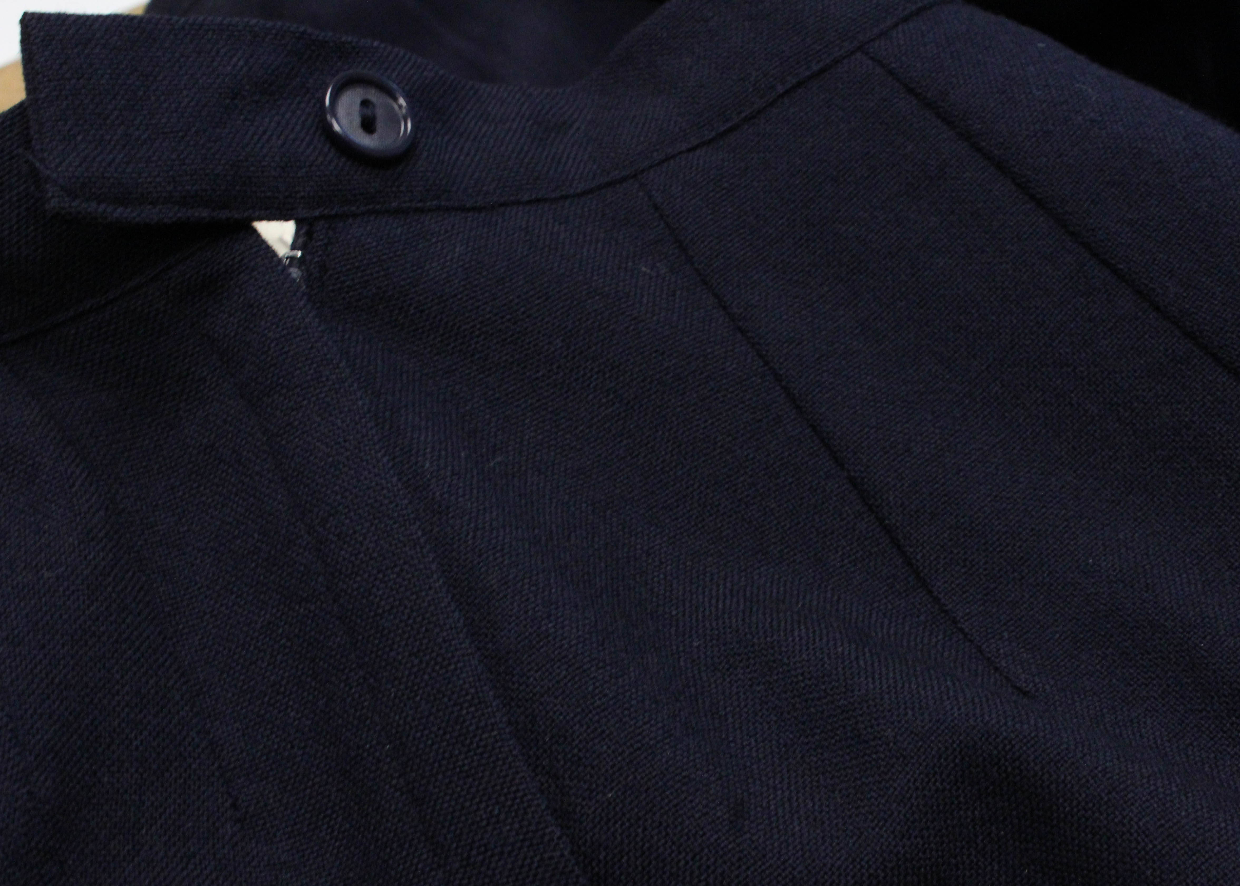 1950s Hemphill-Wells Navy Fitted Skirt Suit