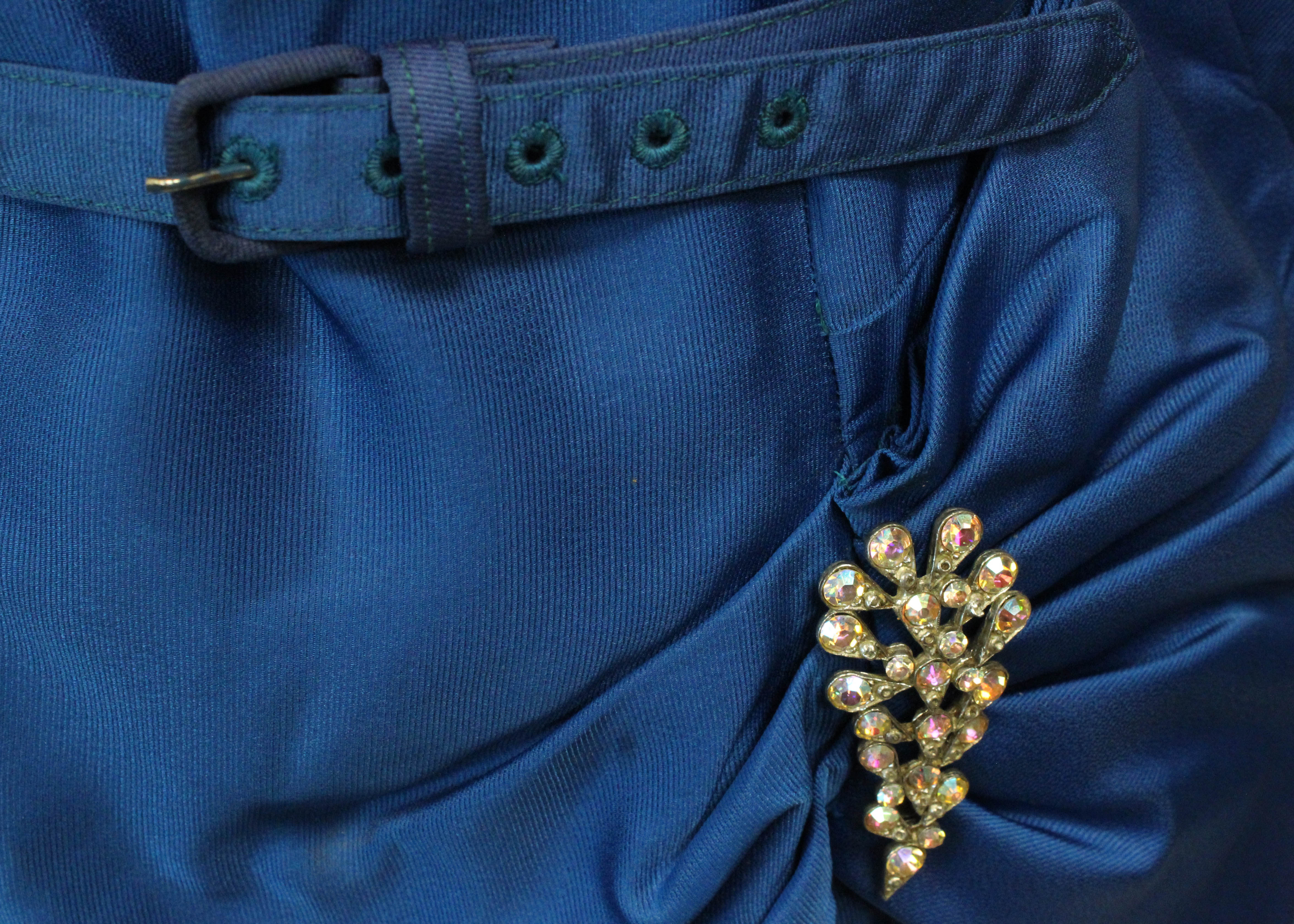 Pair of Vintage Blue Dresses