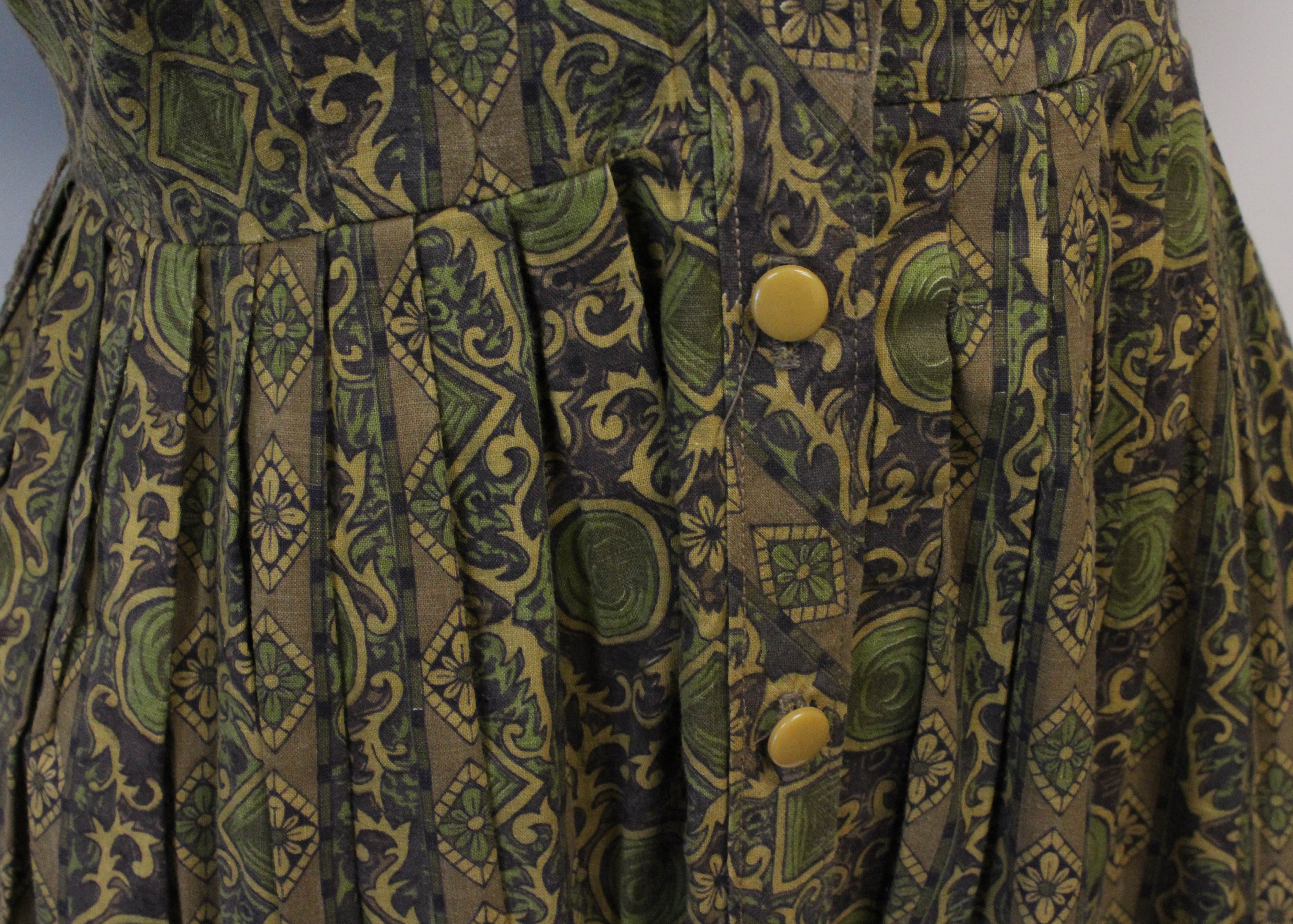 Pair of 1950s Day Dresses