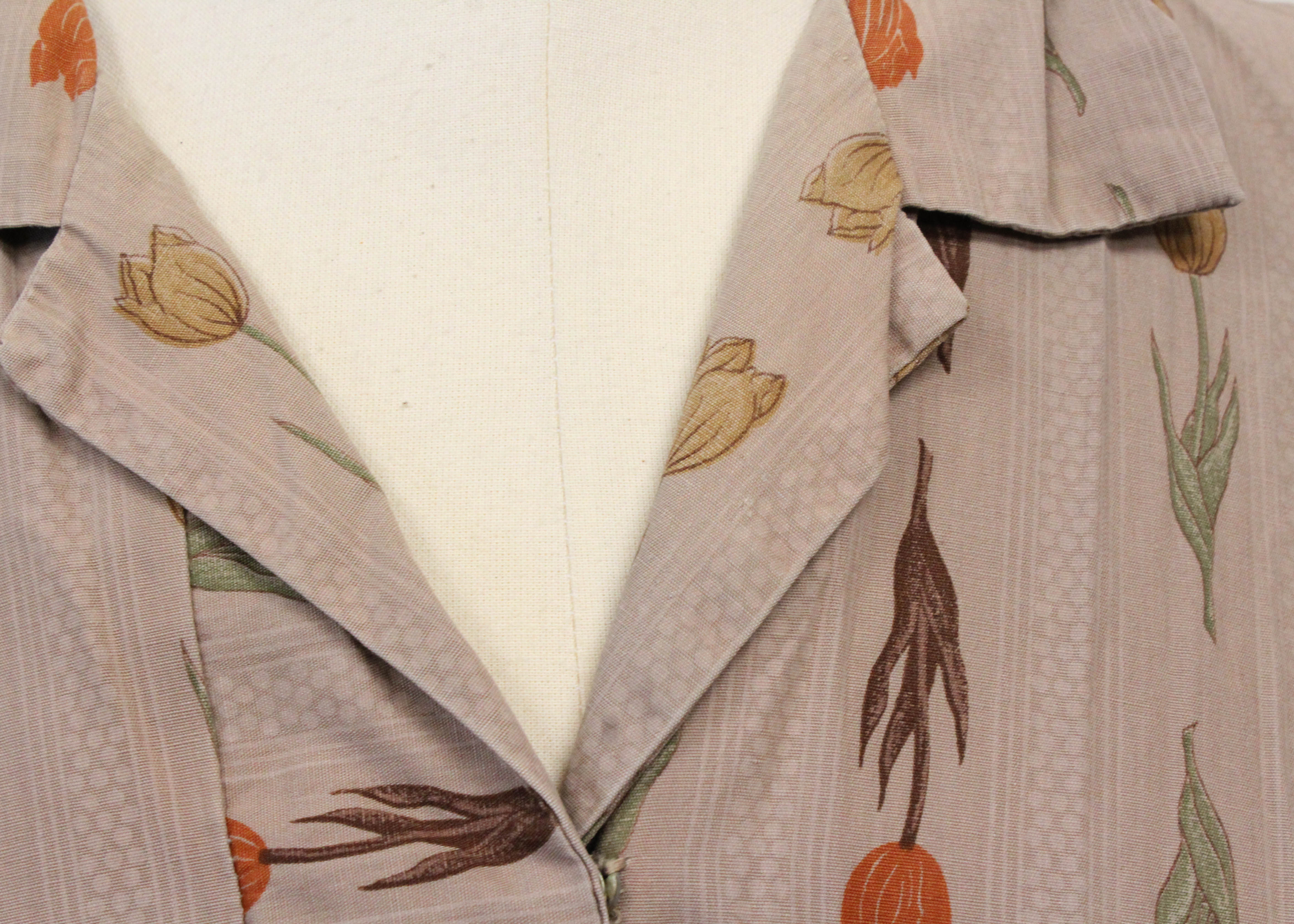 Pair of 1950s Day Dresses