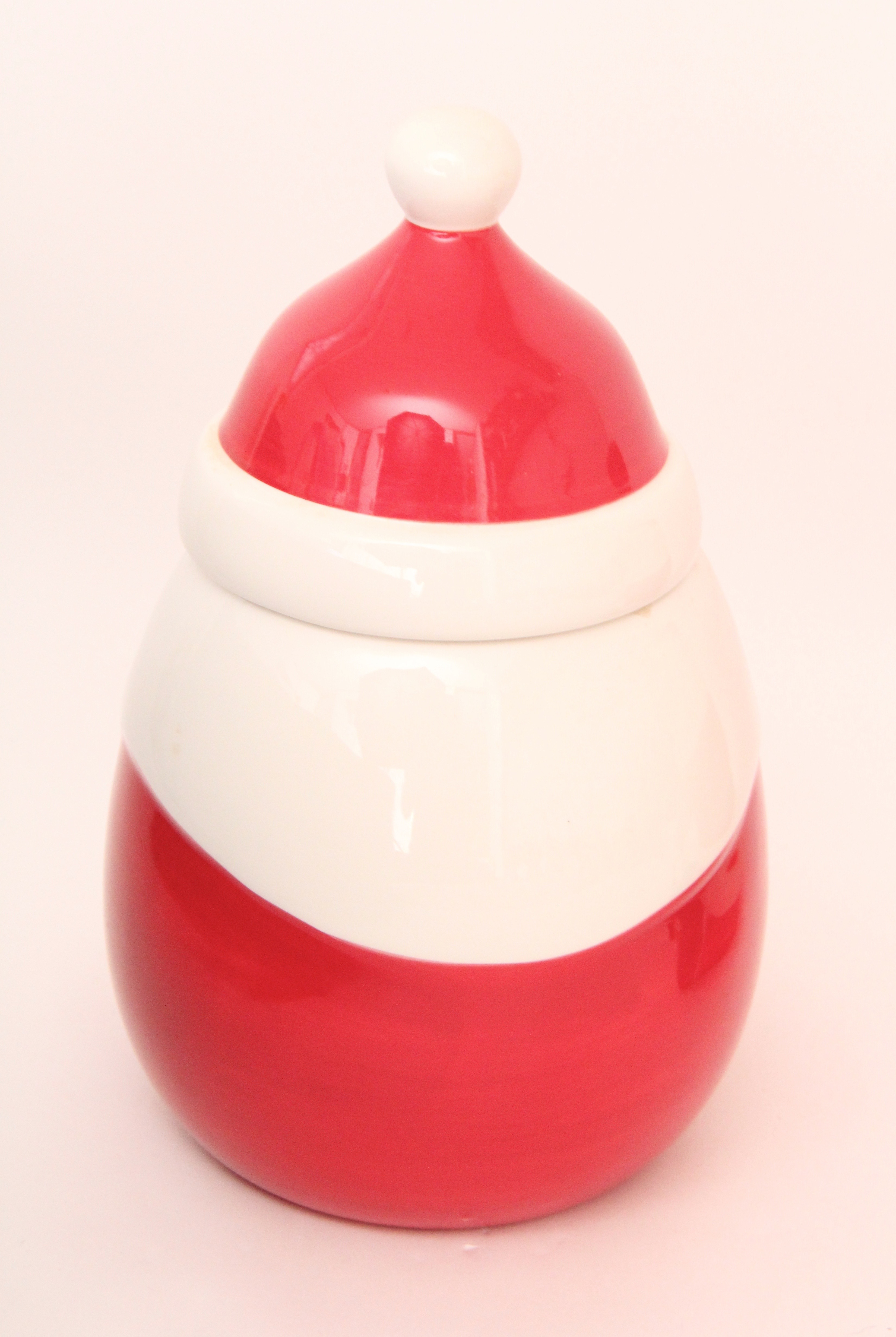 Two Vintage Santa Cookie Jars