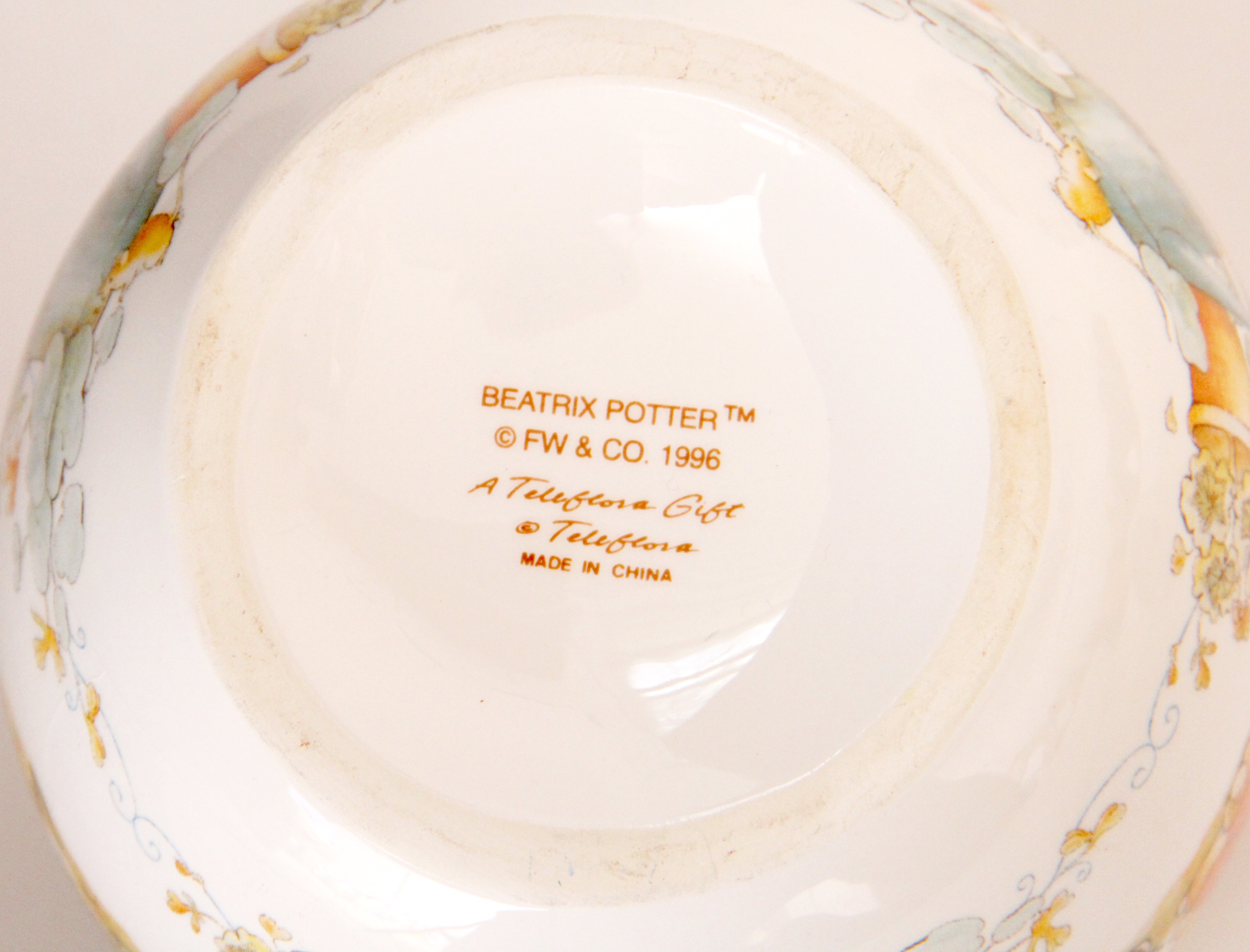 Vintage Beatrix Potter and Lotus Bunny Cookie Jars