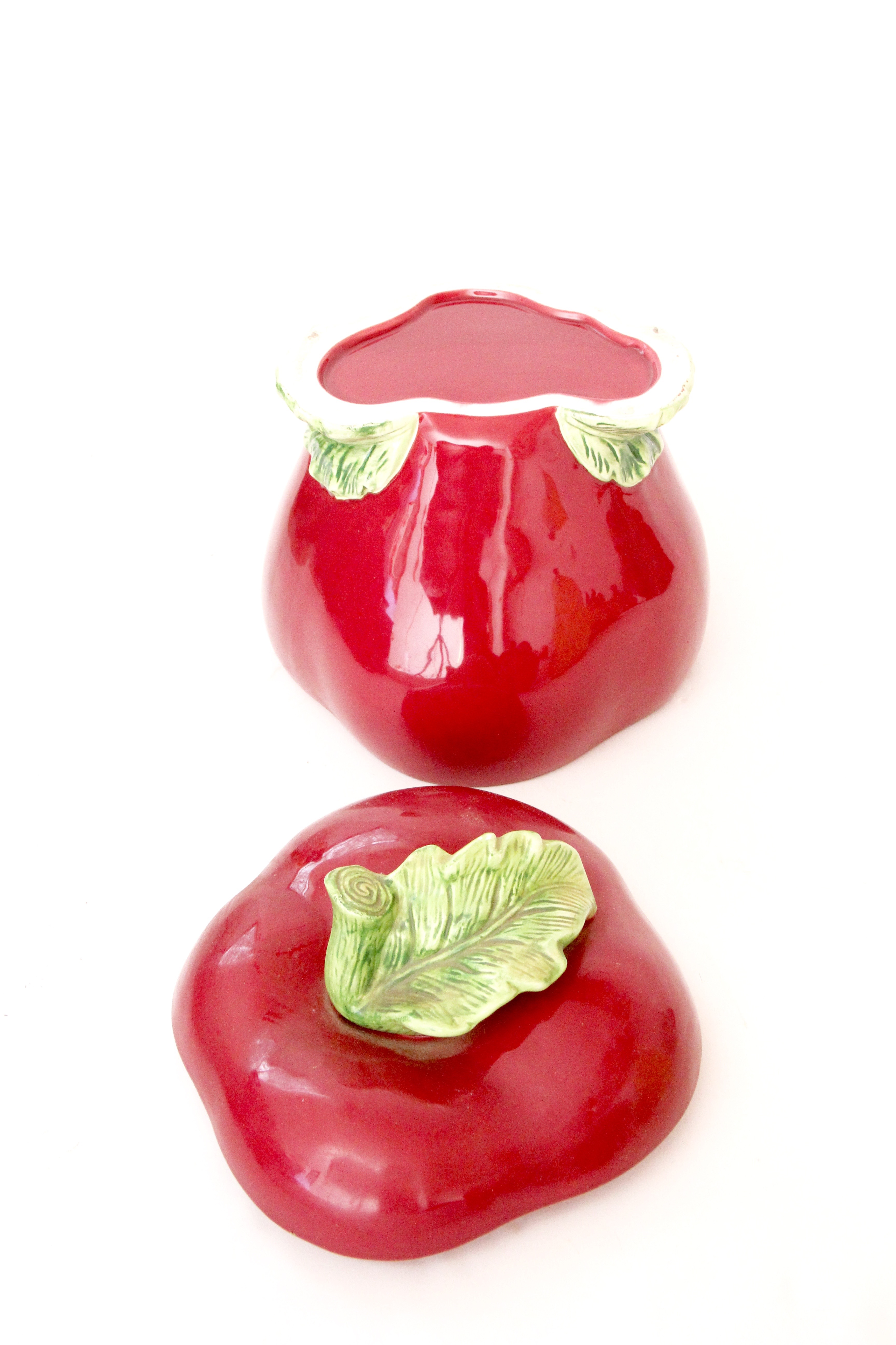 Grouping of Pear and Apple Cookie Jars