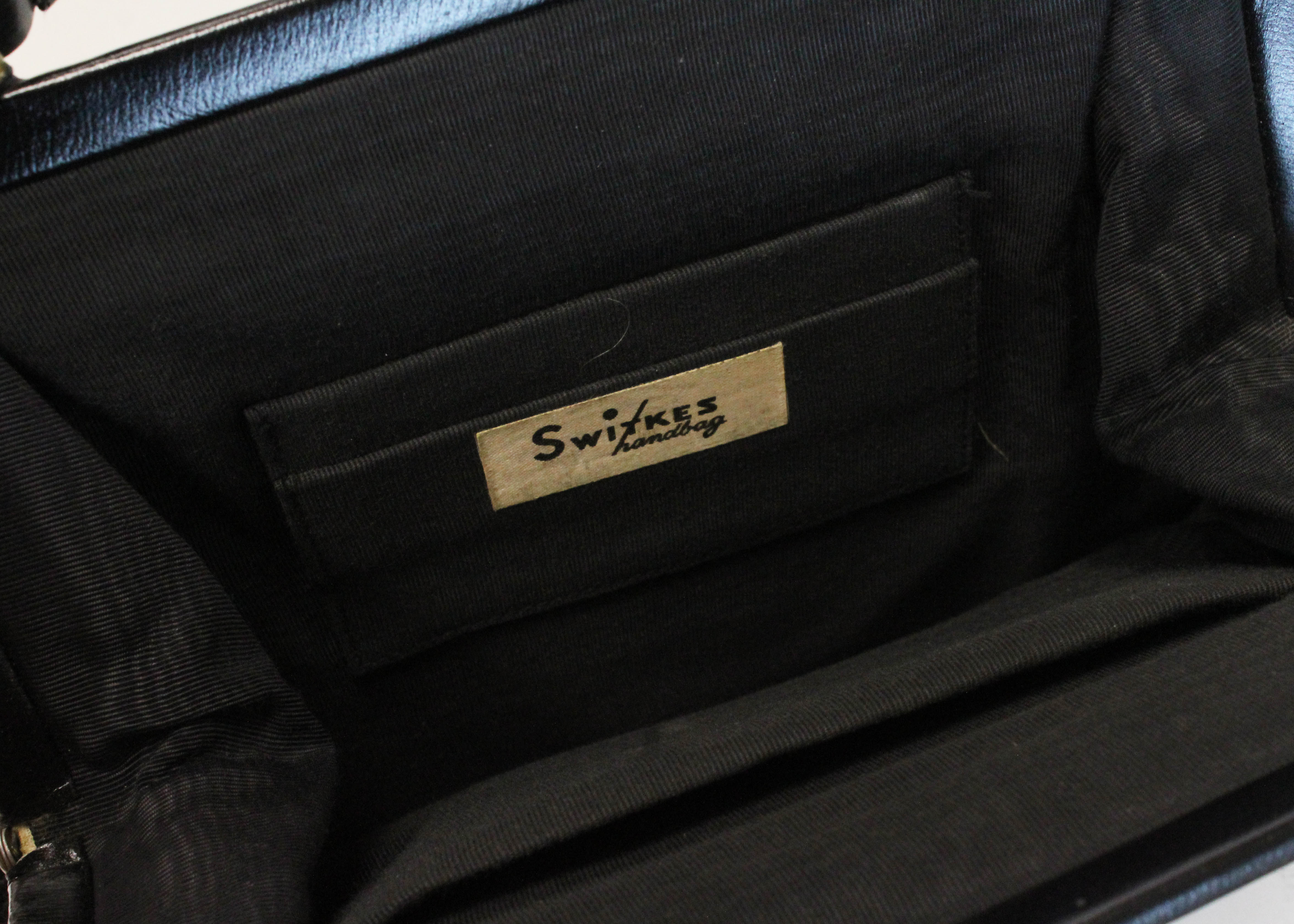 Vintage Switkes Tapestry Handbag