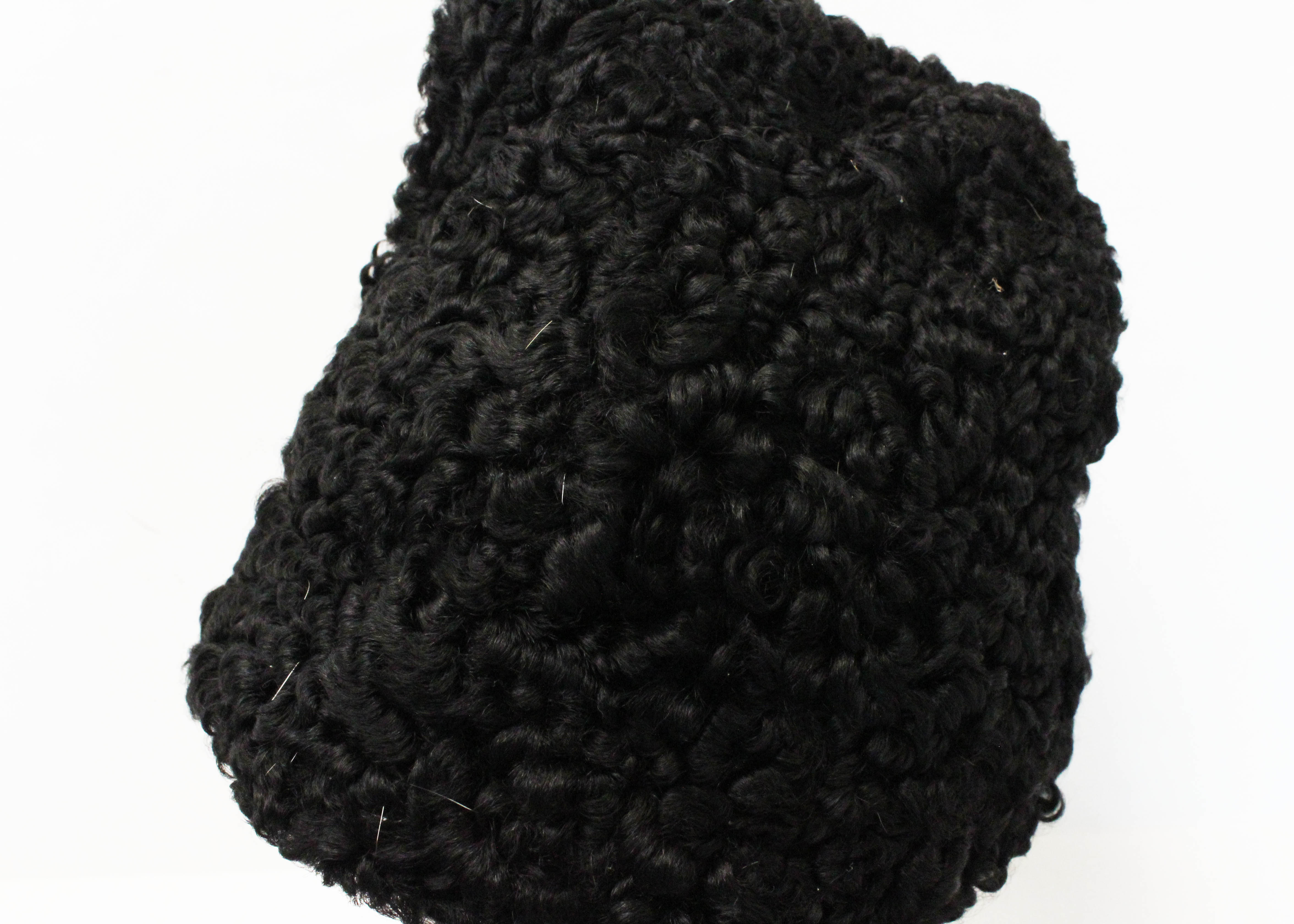 1940s Lamb Hat and Collar