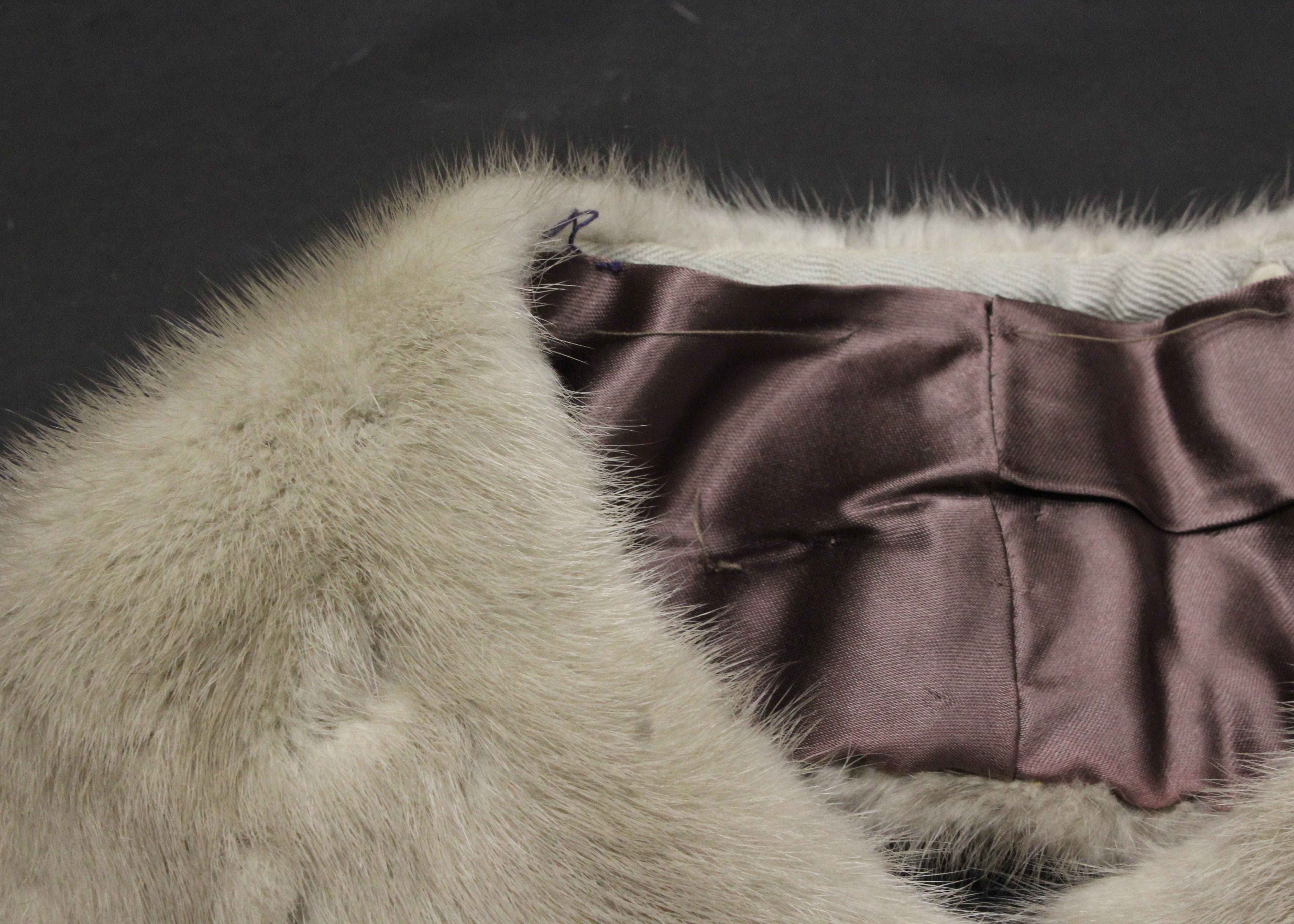 Two Mink Fur Collars