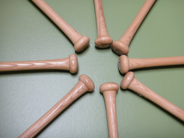 Baseball Bat Wall Decoration