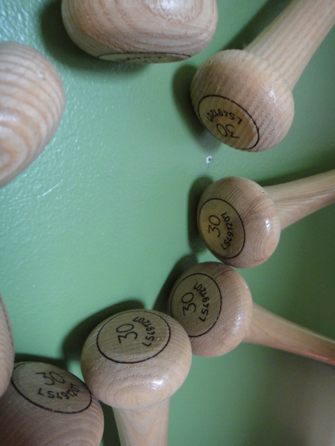 Baseball Bat Wall Decoration