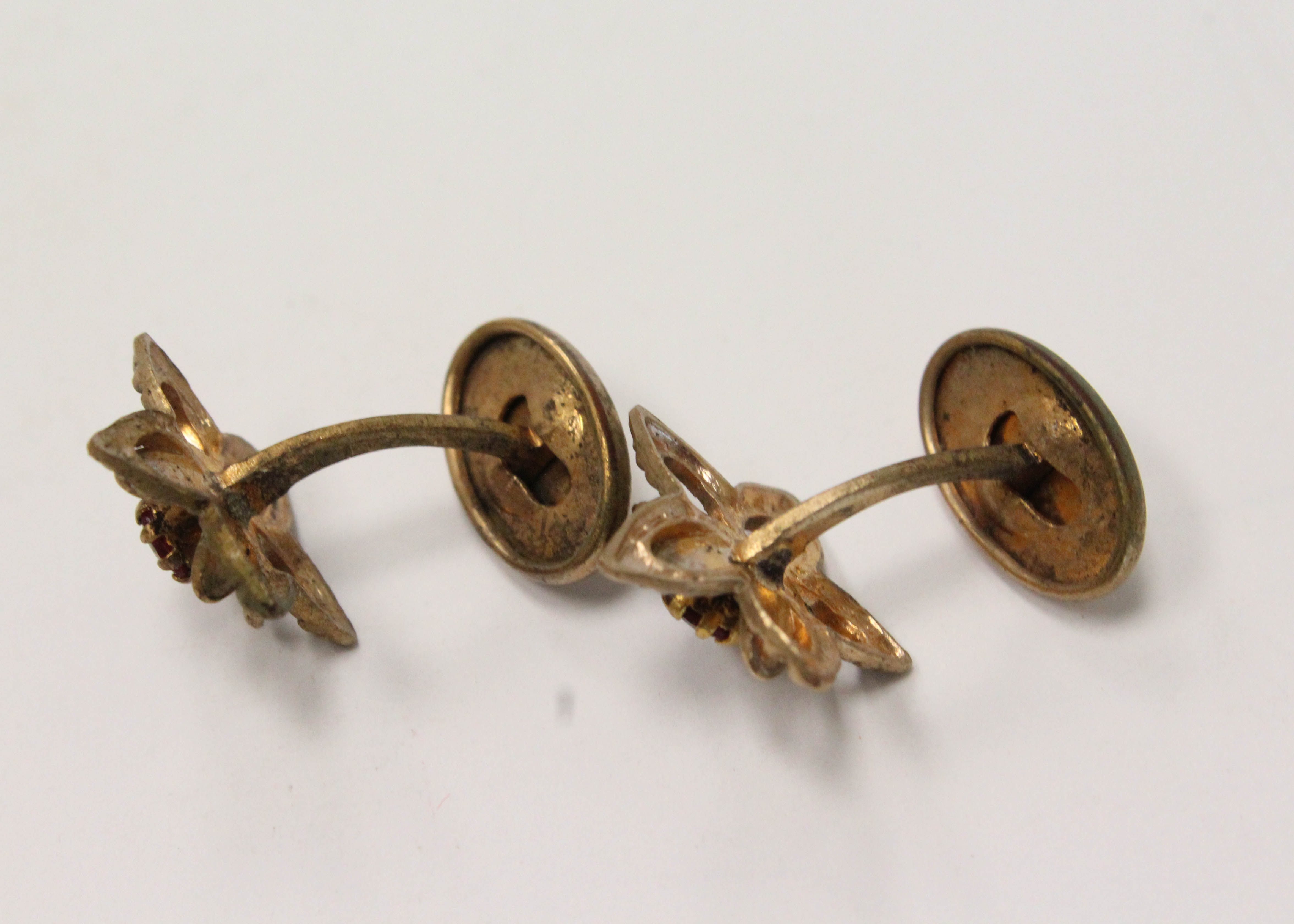 Edwardian Floral Cufflinks