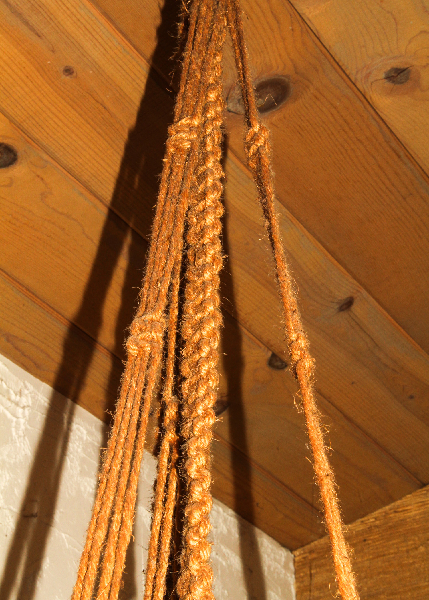 Ceramic Hanging Light and Planter