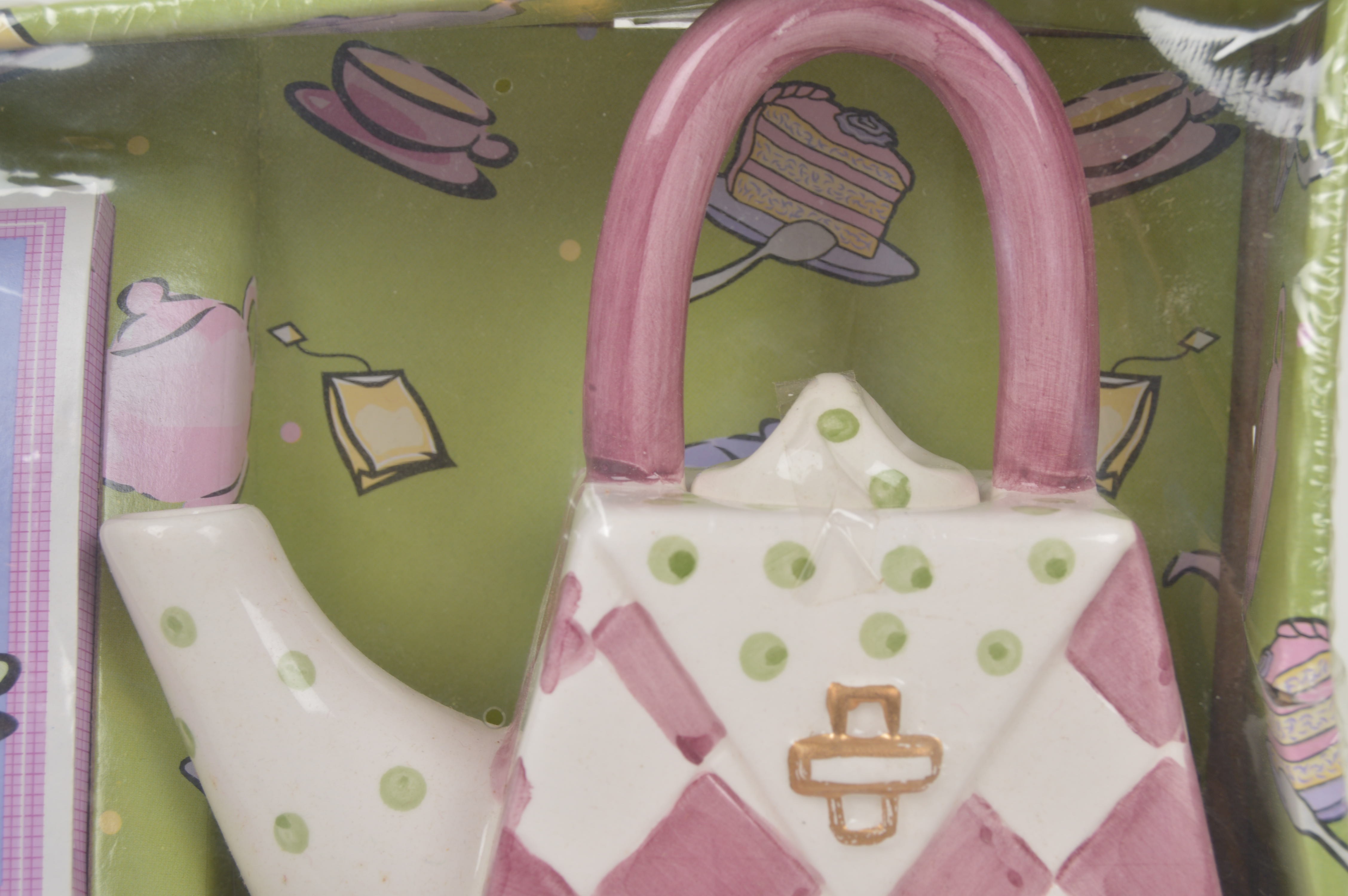 Pink Tea Sets and Cookie Jars