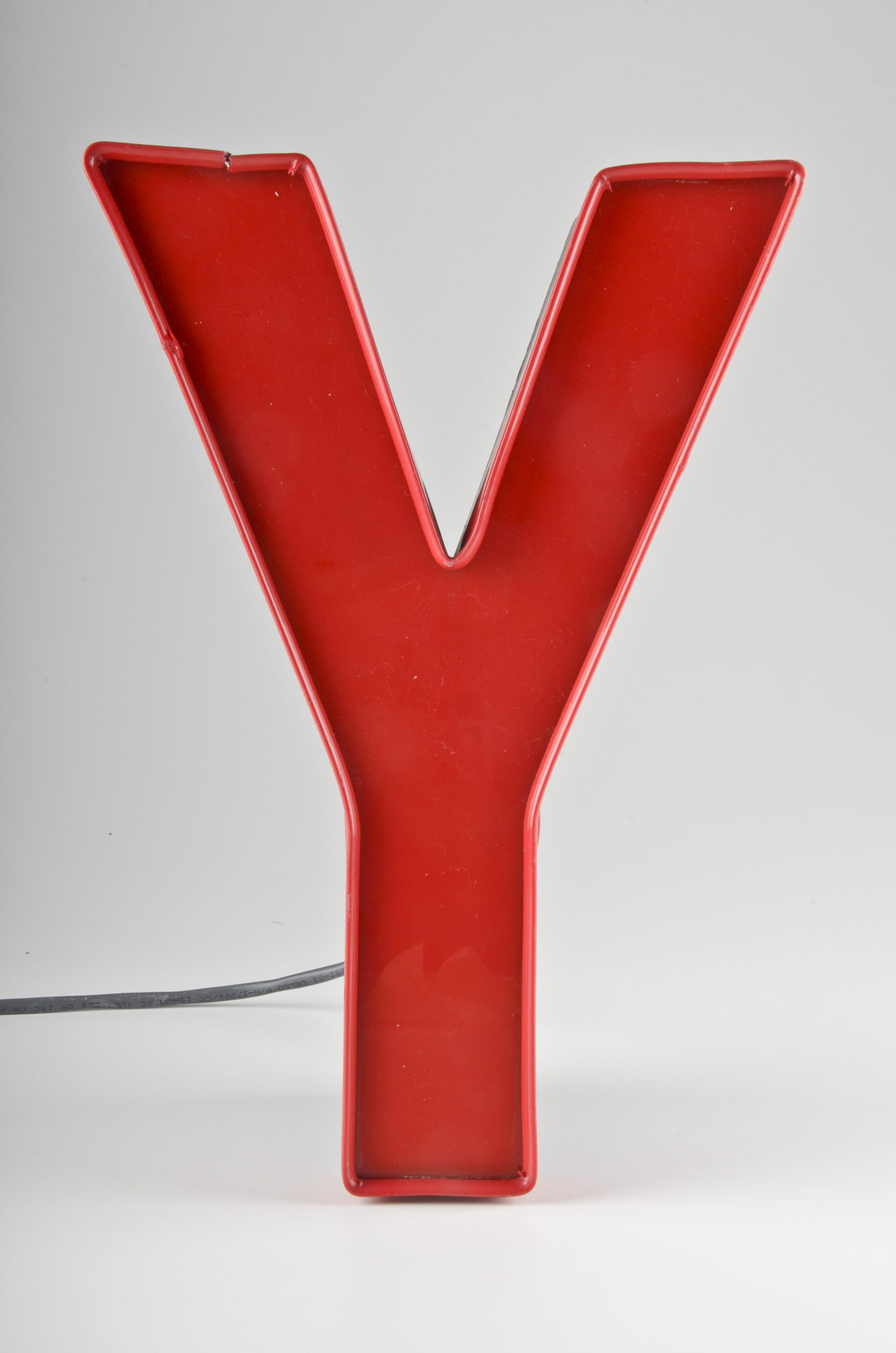Metal Letter Y