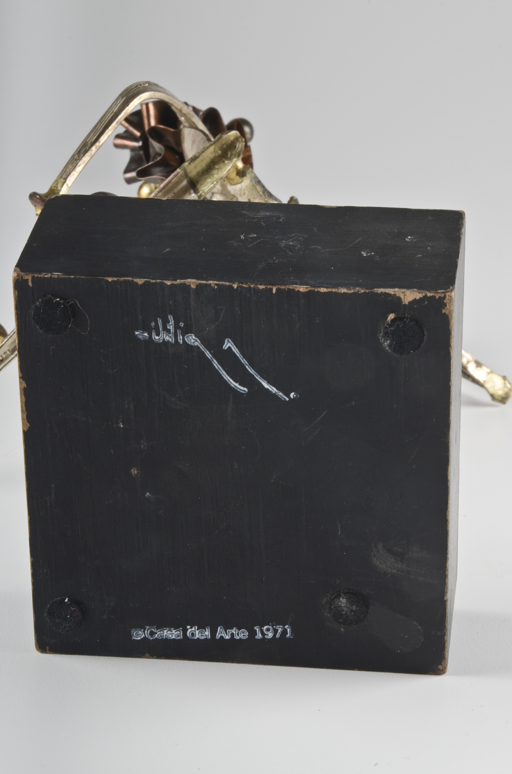 Metal Clown Sculpture