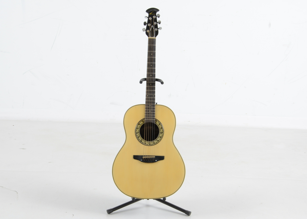 1977 Ovation Balladeer Guitar with Hard Case