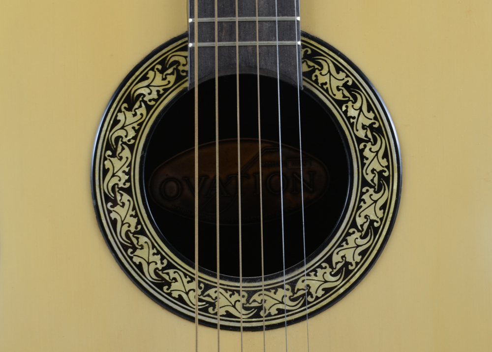 1977 Ovation Balladeer Guitar with Hard Case