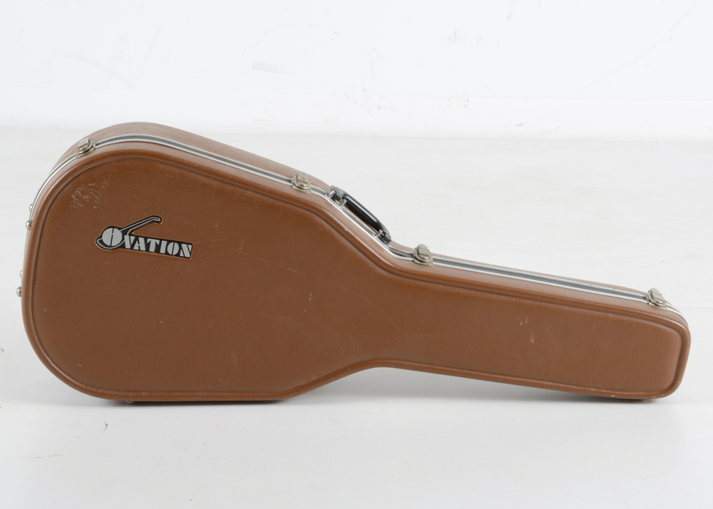 1977 Ovation Balladeer Guitar with Hard Case