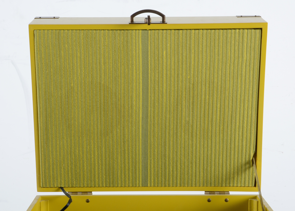 1971 "Magnavox Mini" Portable Record Player with Records