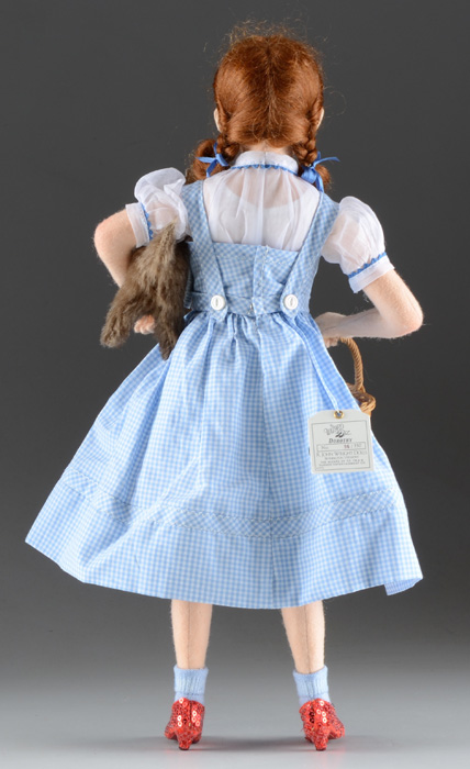 Wizard of OZ Dorothy and Toto dolls by R John Wright