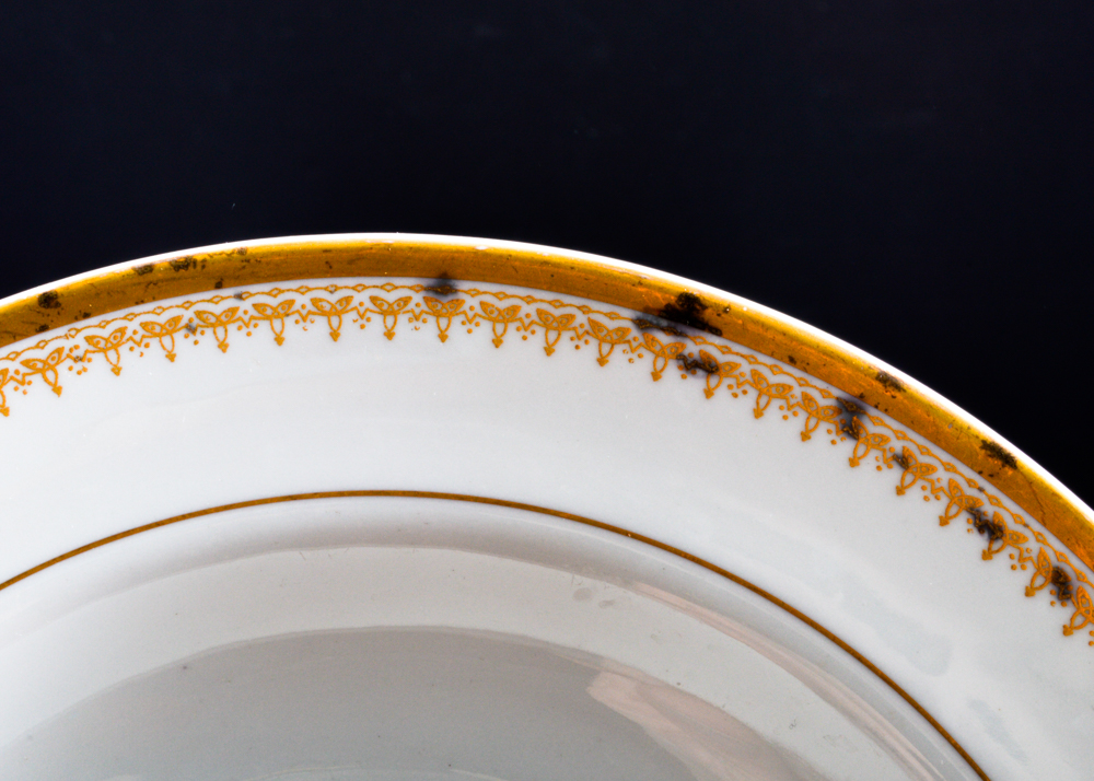 White Corning Bowls with Assorted Others