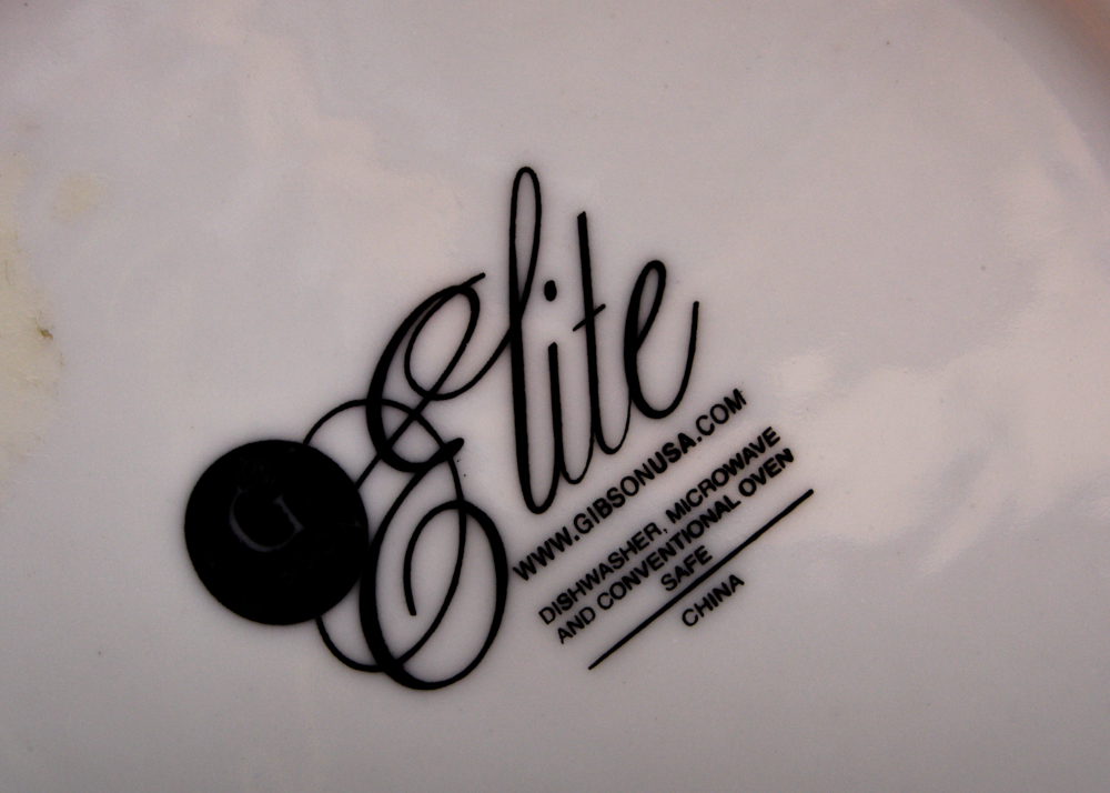 White Corning Bowls with Assorted Others