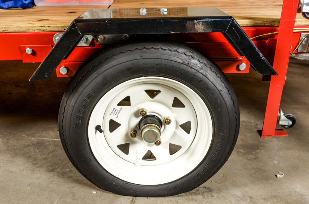 Haul Master Folding Utility Trailer
