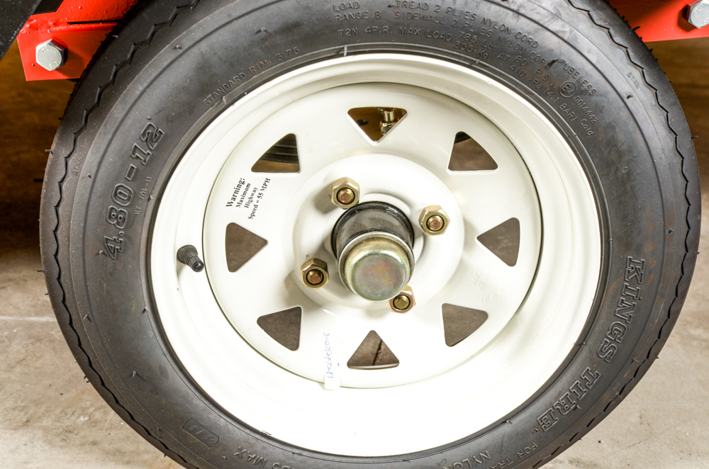 Haul Master Folding Utility Trailer