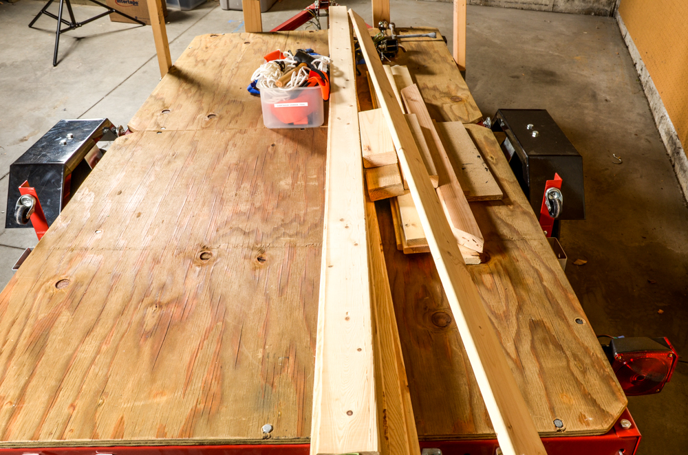 Haul Master Folding Utility Trailer