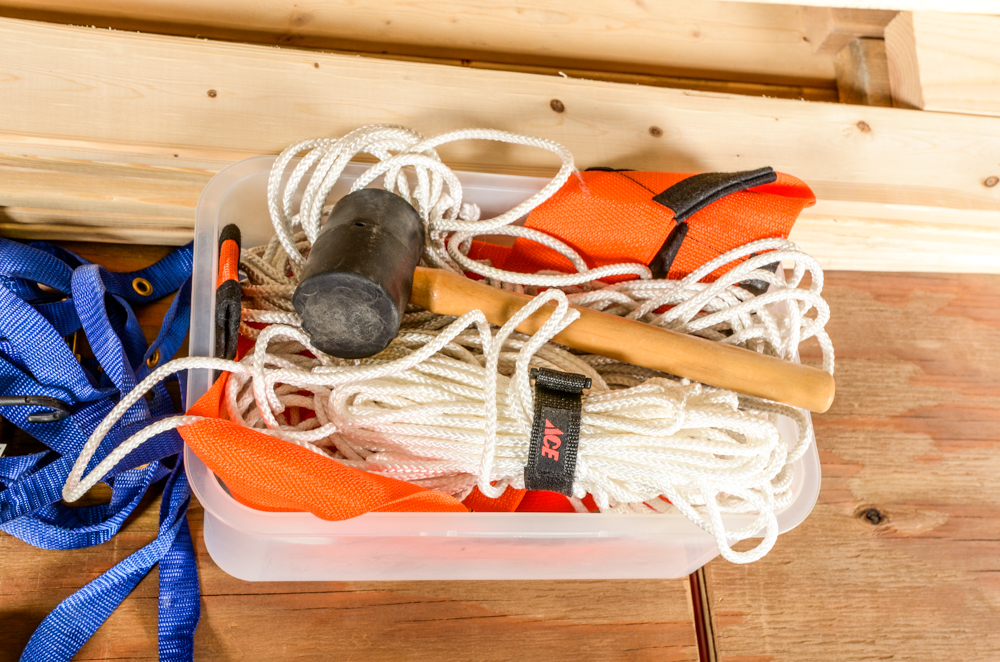 Haul Master Folding Utility Trailer