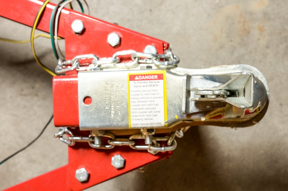 Haul Master Folding Utility Trailer