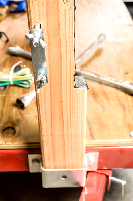 Haul Master Folding Utility Trailer