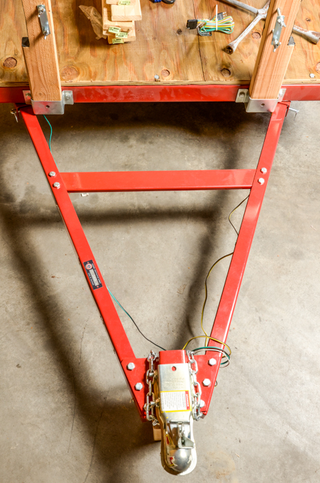 Haul Master Folding Utility Trailer