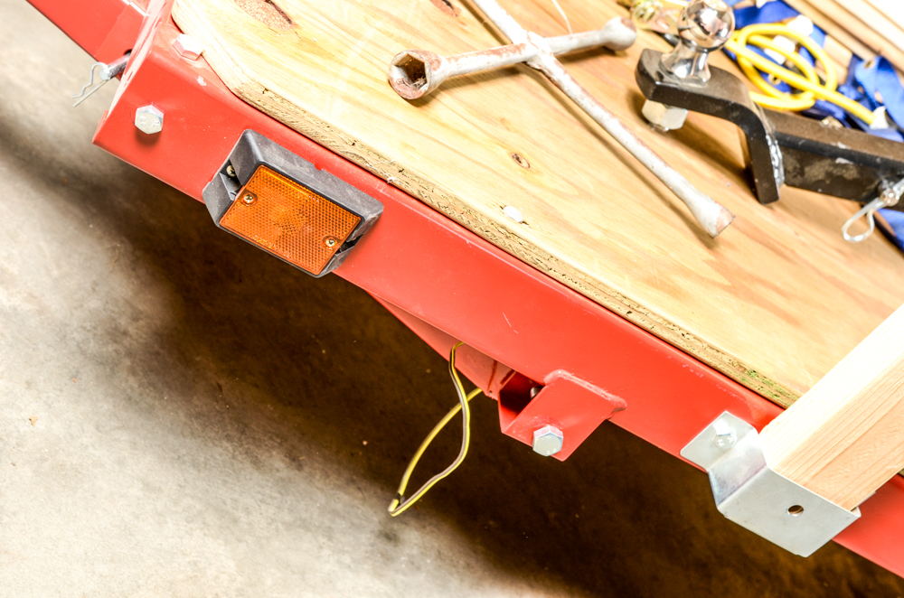 Haul Master Folding Utility Trailer