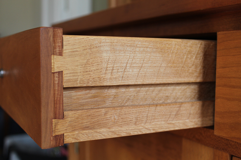 Harvey Ellis Four-Door Buffet by Stickley with China Cabinet Top