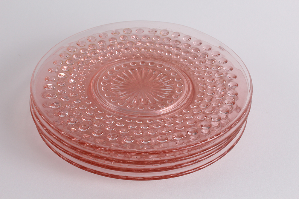 Hobnail Pink Depression Glass