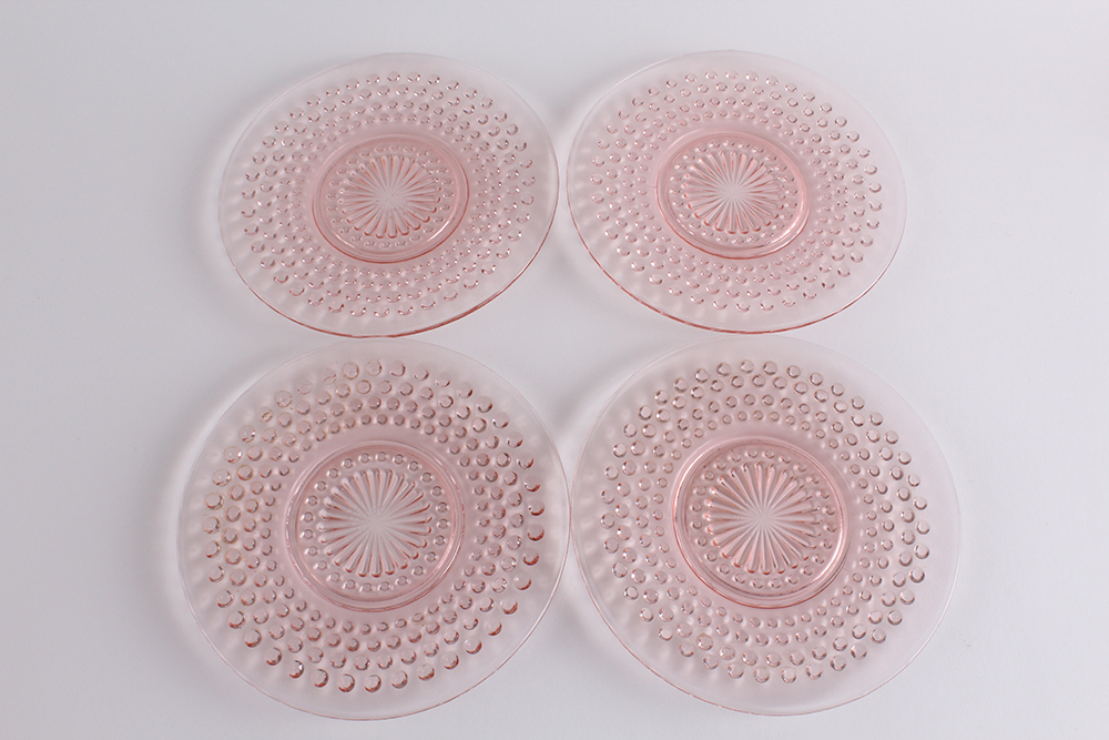 Hobnail Pink Depression Glass