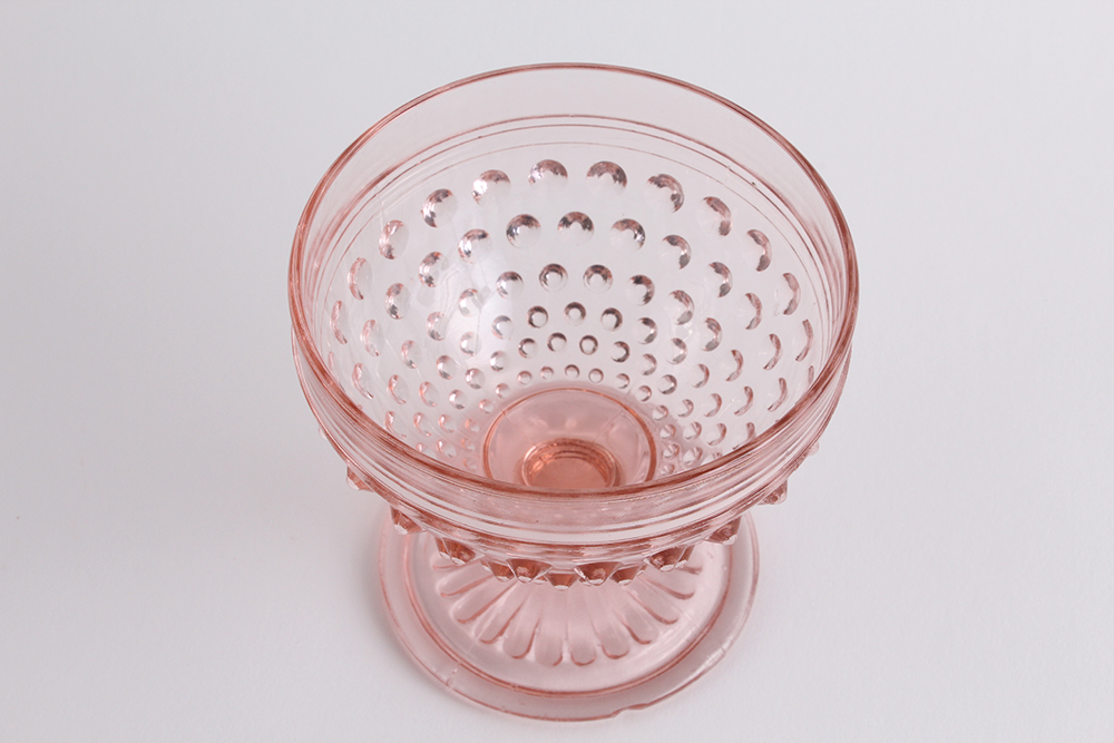 Hobnail Pink Depression Glass
