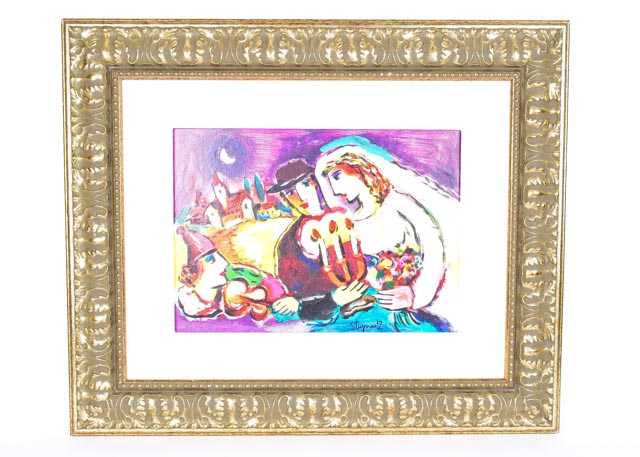 Signed Zamy Steynovitz Giclée "Romantic Nights"